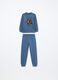 Set pigiama in puro cotone fleece bambino_0