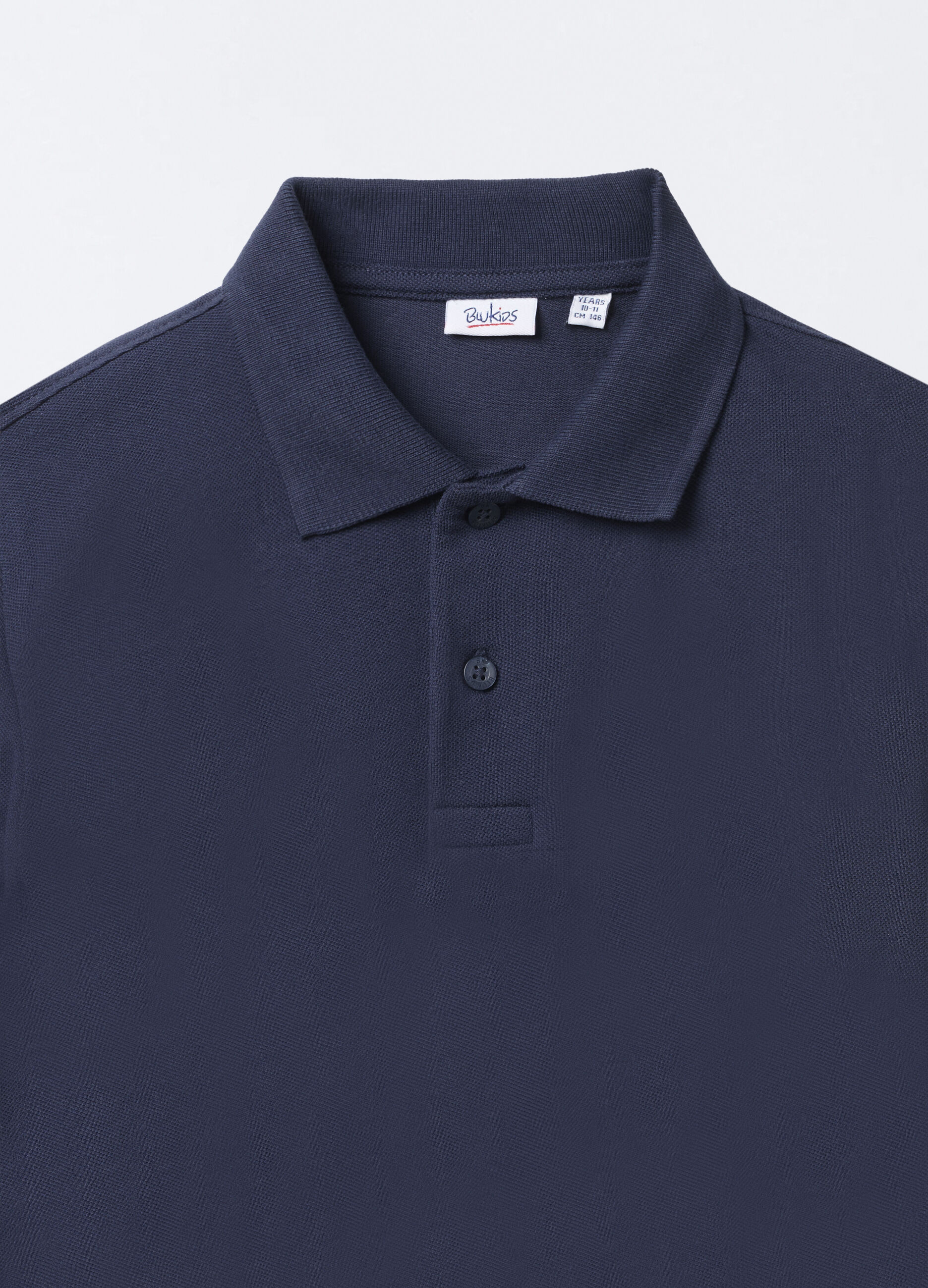 Polo in puro cotone Piquet ragazzo_2