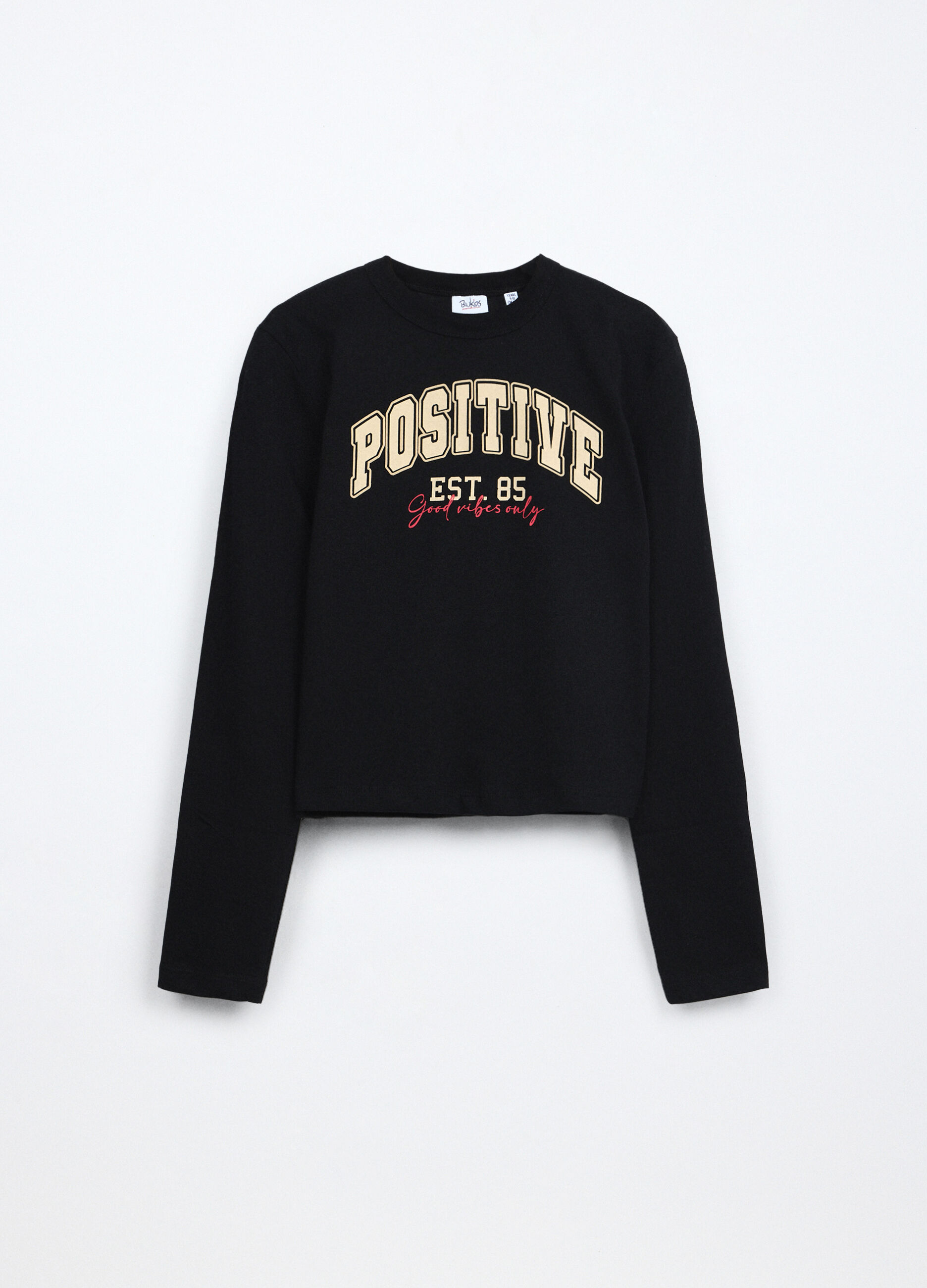 T-shirt in jersey di puro cotone ragazza_0