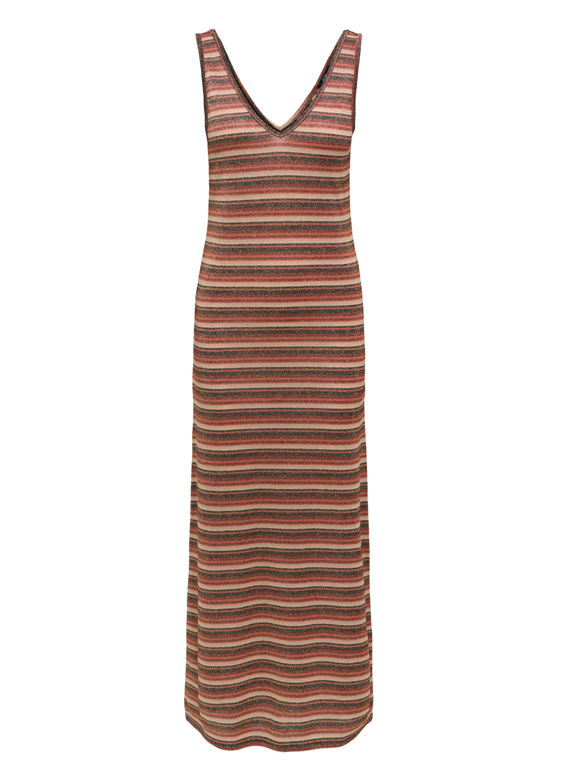 Vestito lungo con scollo a V_0