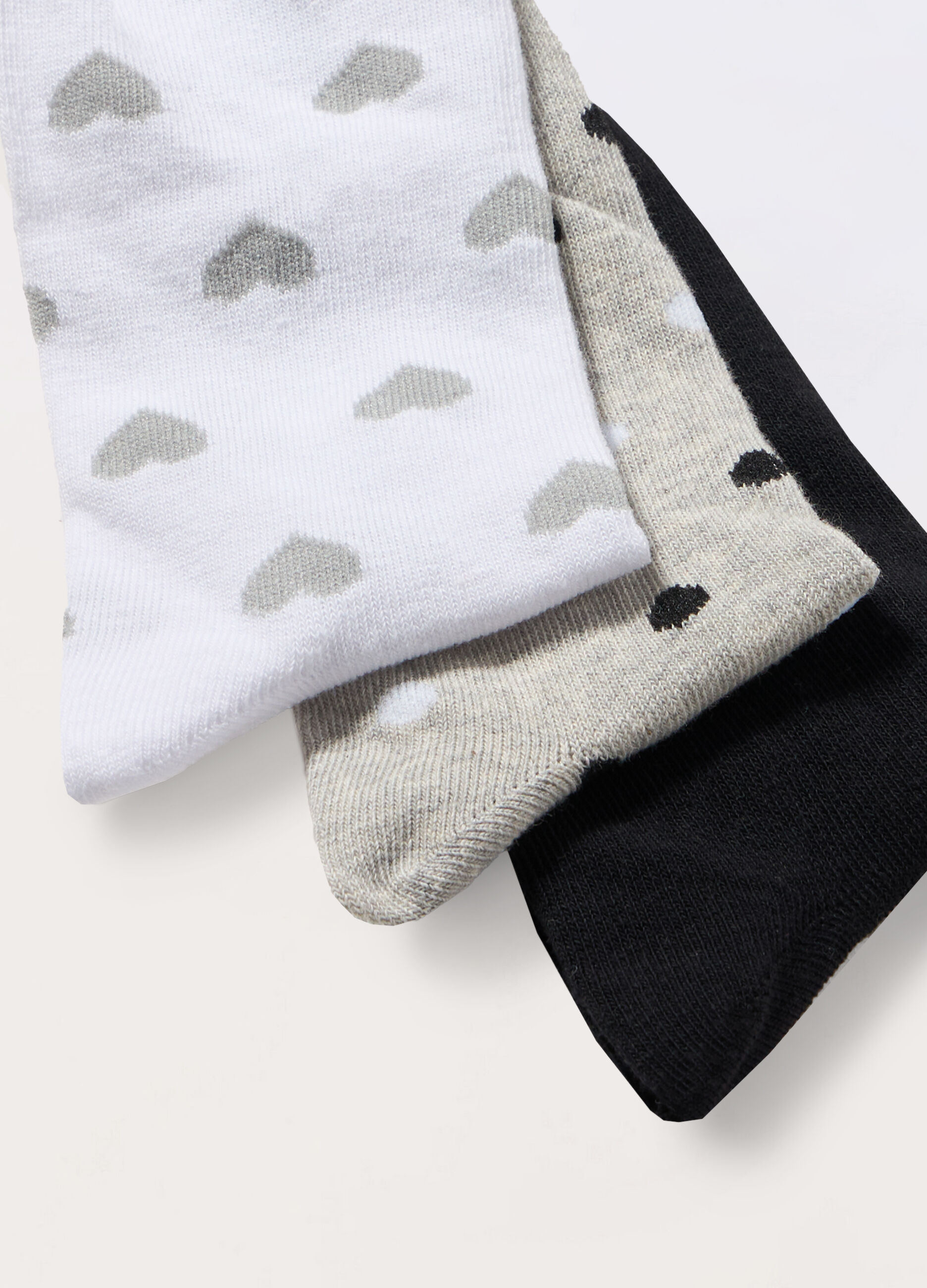 Pack 3 calze corte misto cotone donna_1
