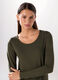 T-shirt in jersey di cotone stretch donna_2