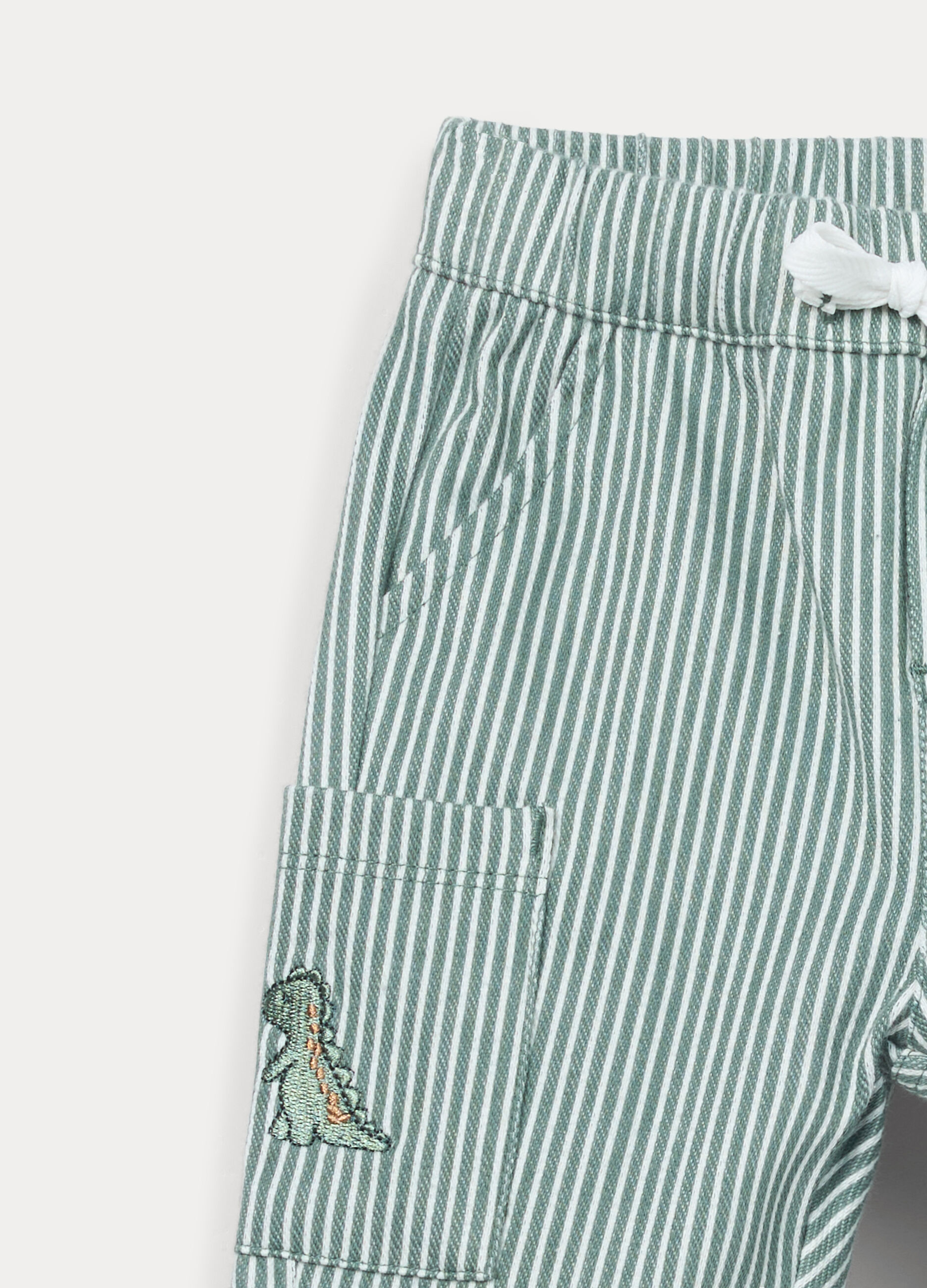 Pantaloni in punto Milano neonato_2