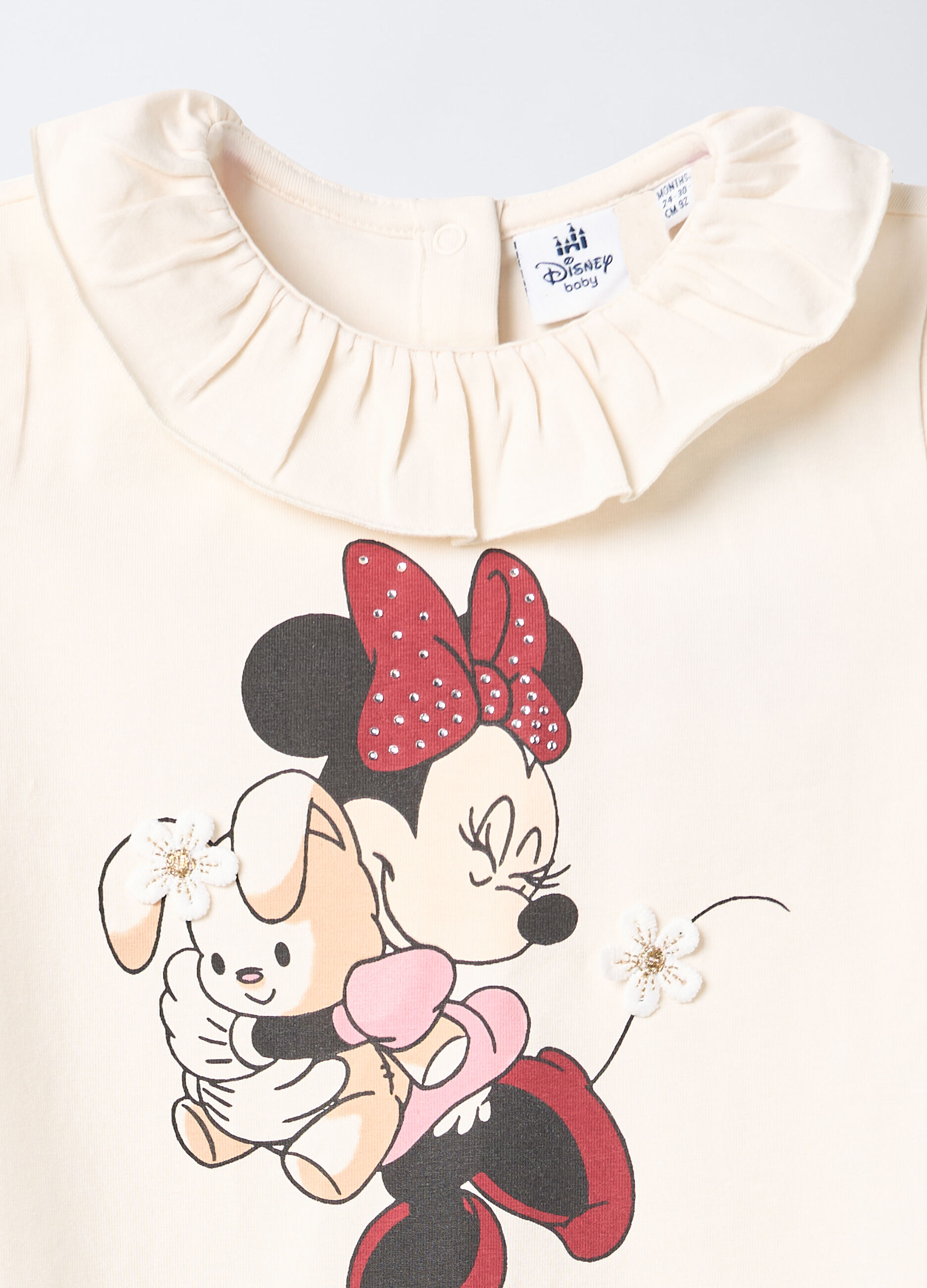 T-shirt Disney in jersey di cotone stretch bimba_2