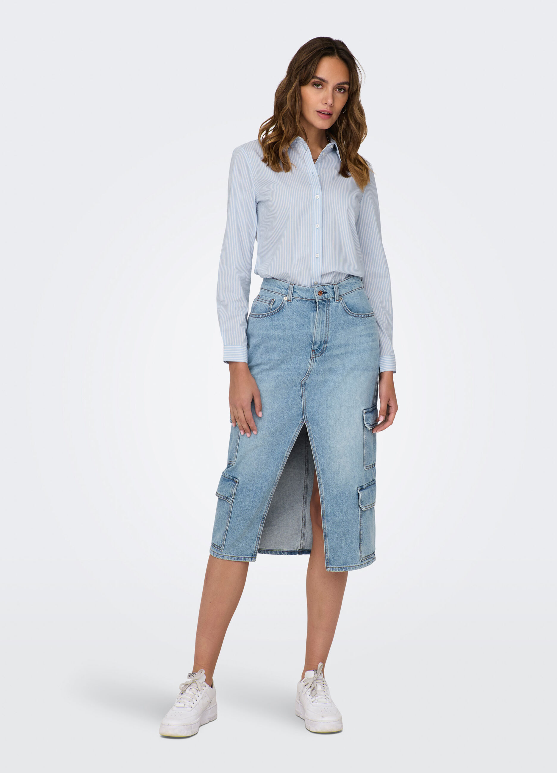 Camicia a righe donna