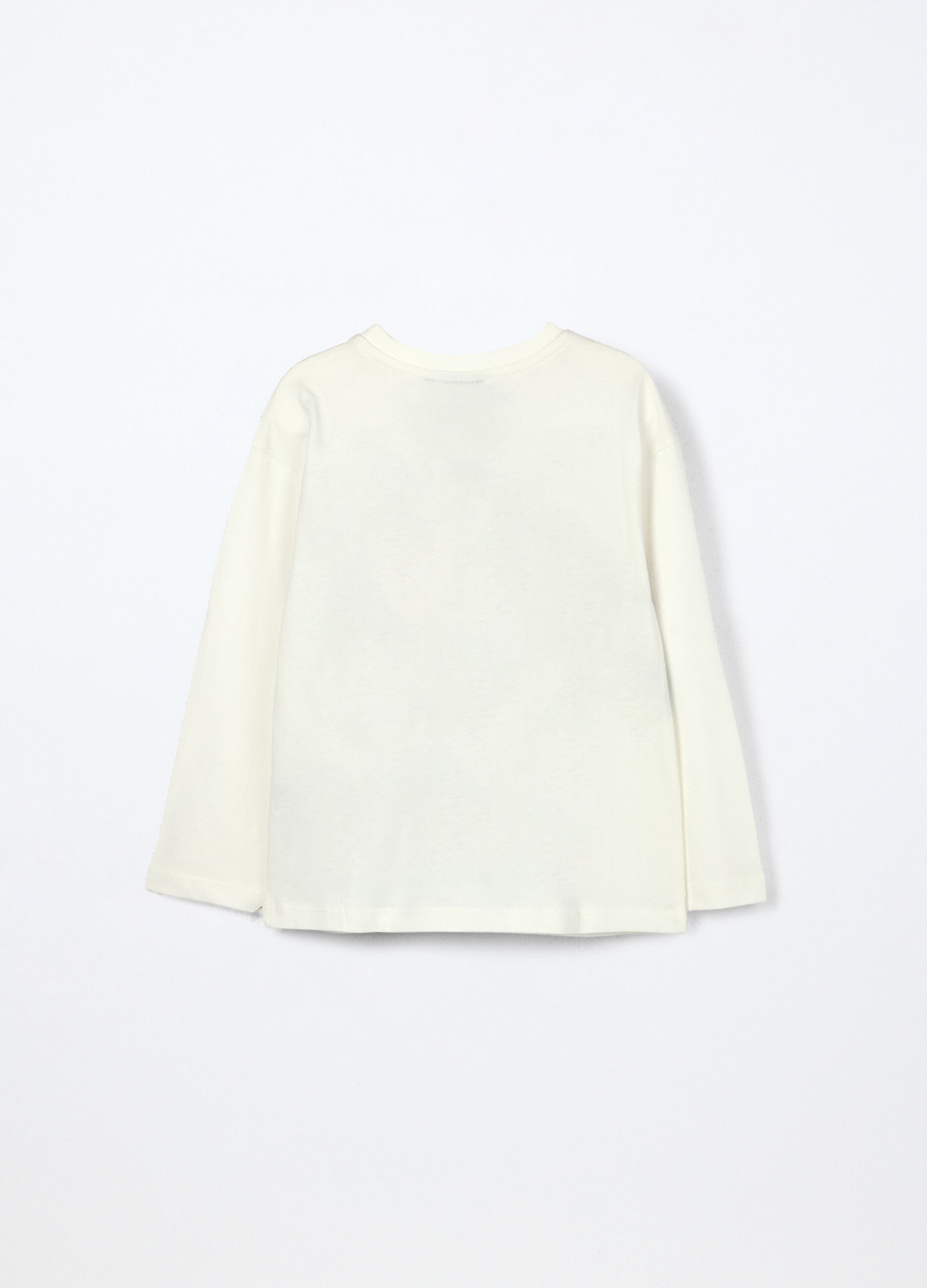 T-shirt in jersey di puro cotone bambino_1