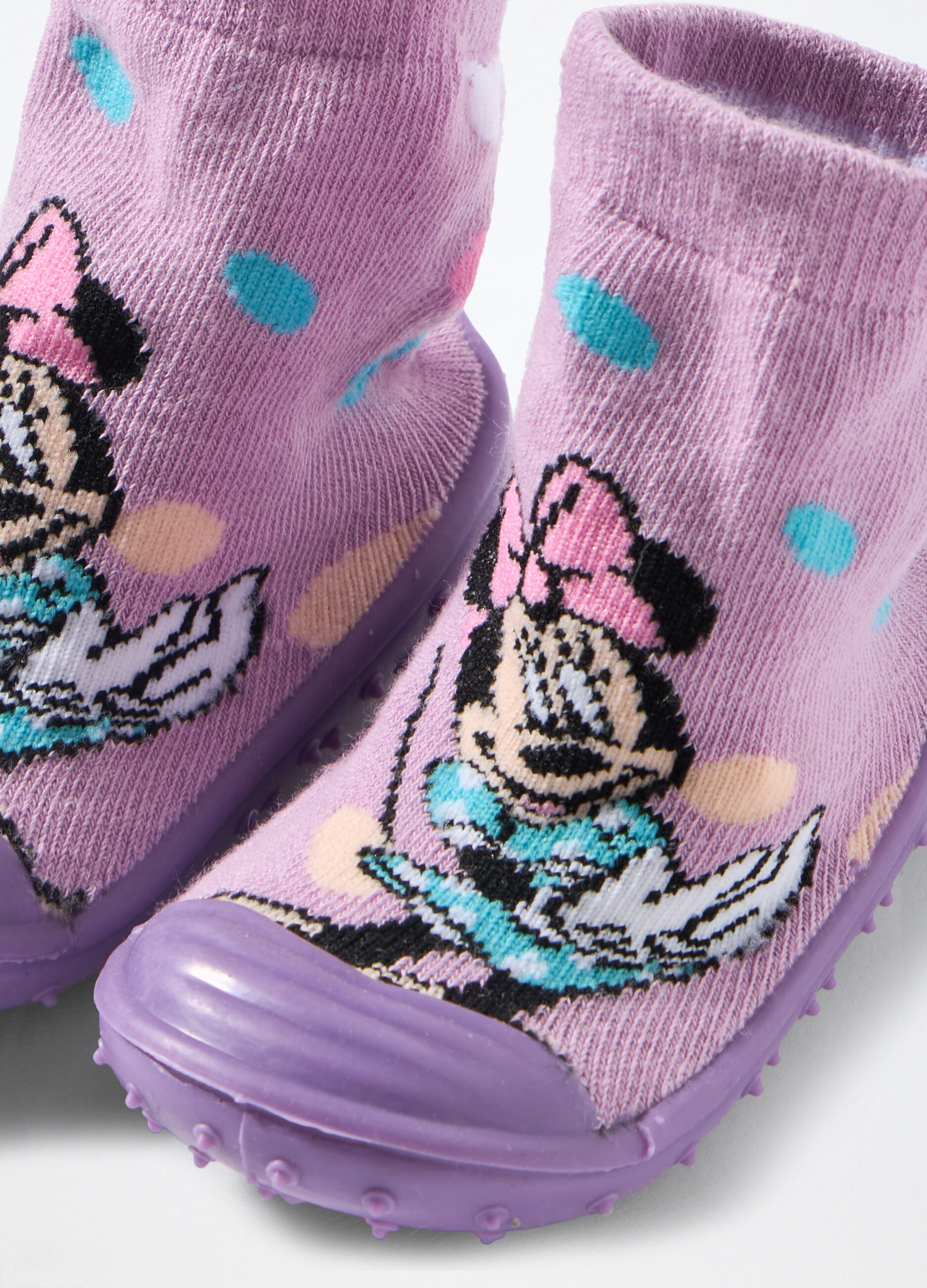 Scarpine con lavorazione jaquard_1