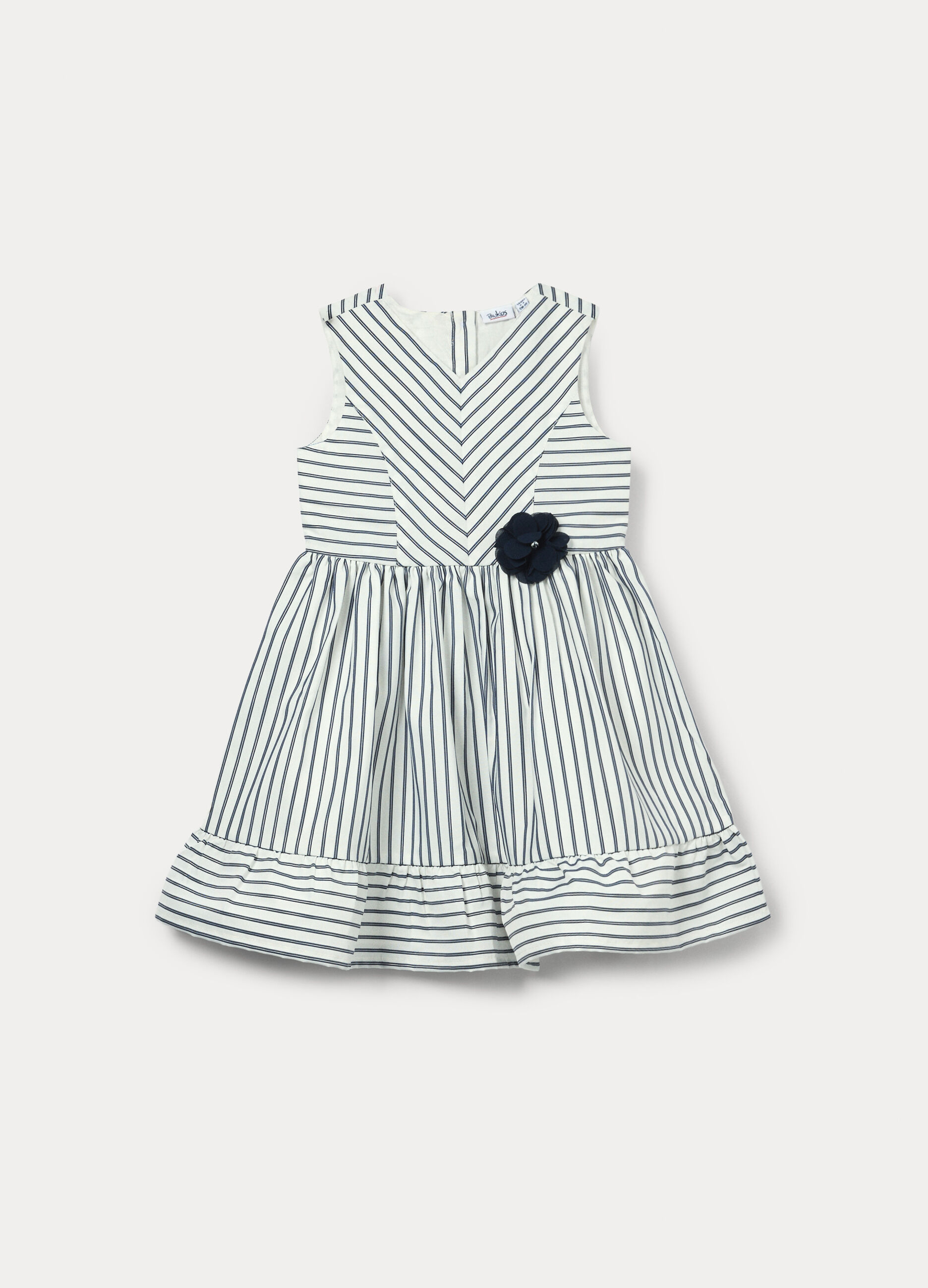 Abito a righe bambina_0