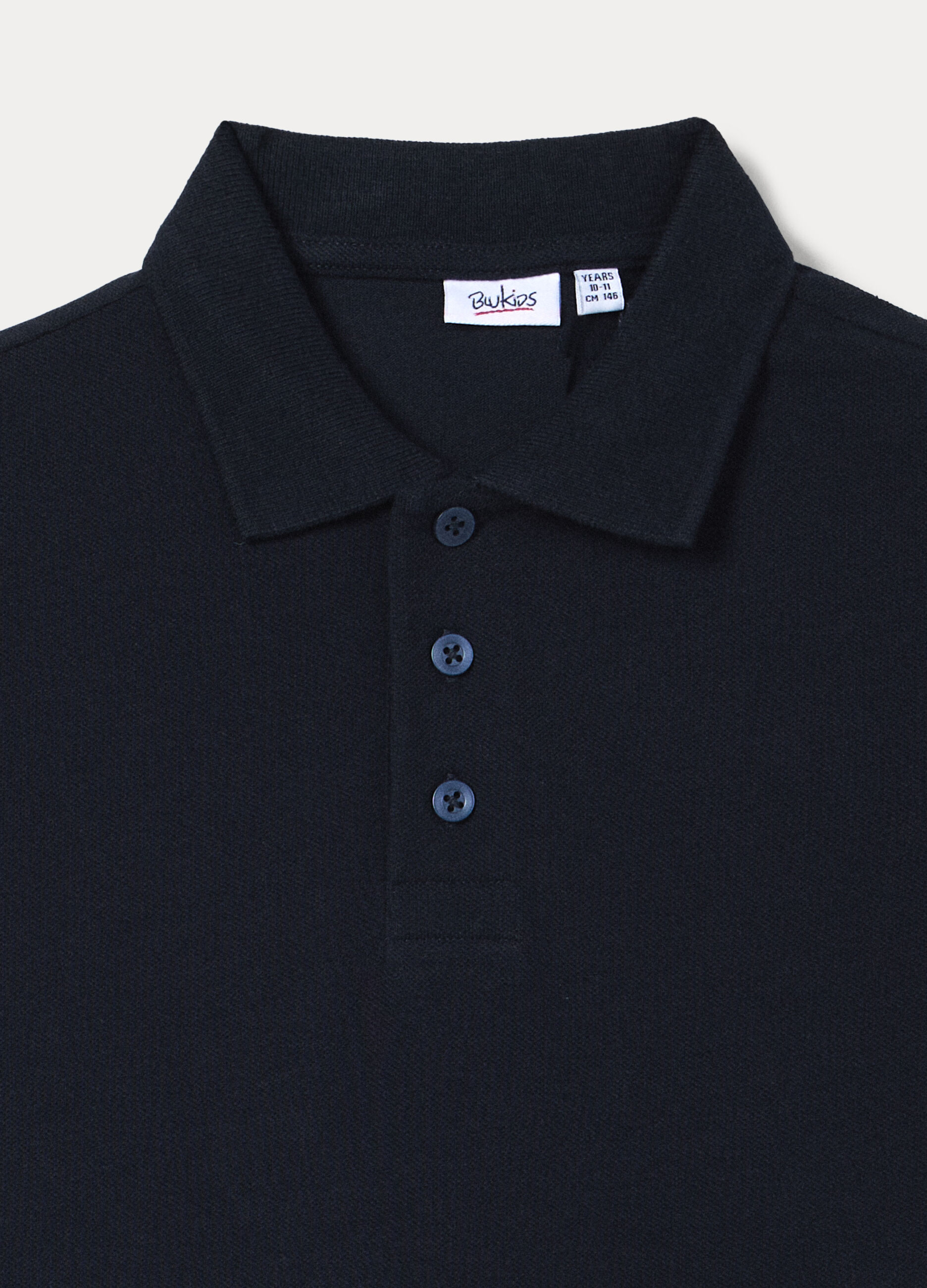 Polo in puro cotone piquet ragazzo_2