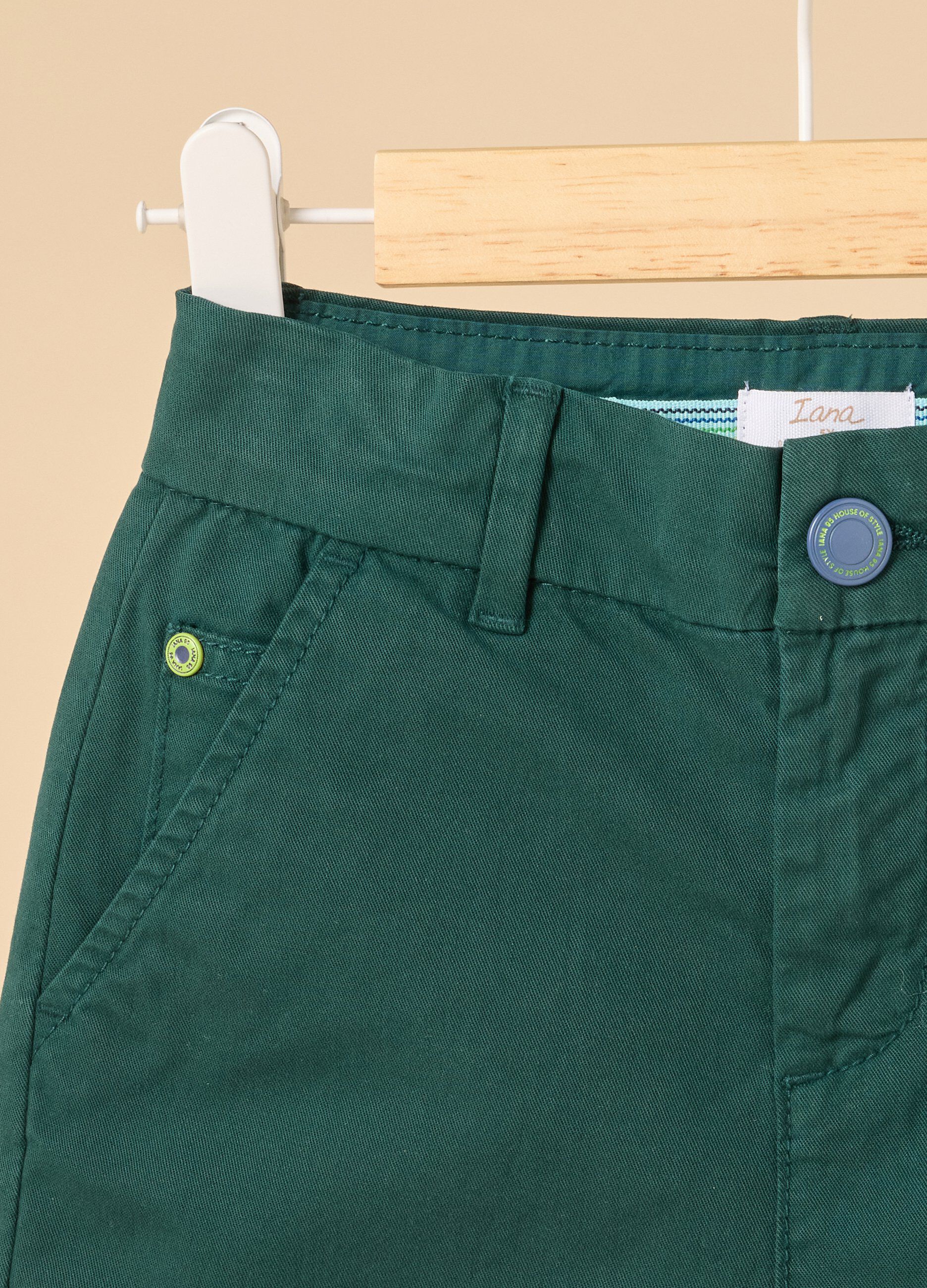 Shorts IANA in cotone stretch bambino_1