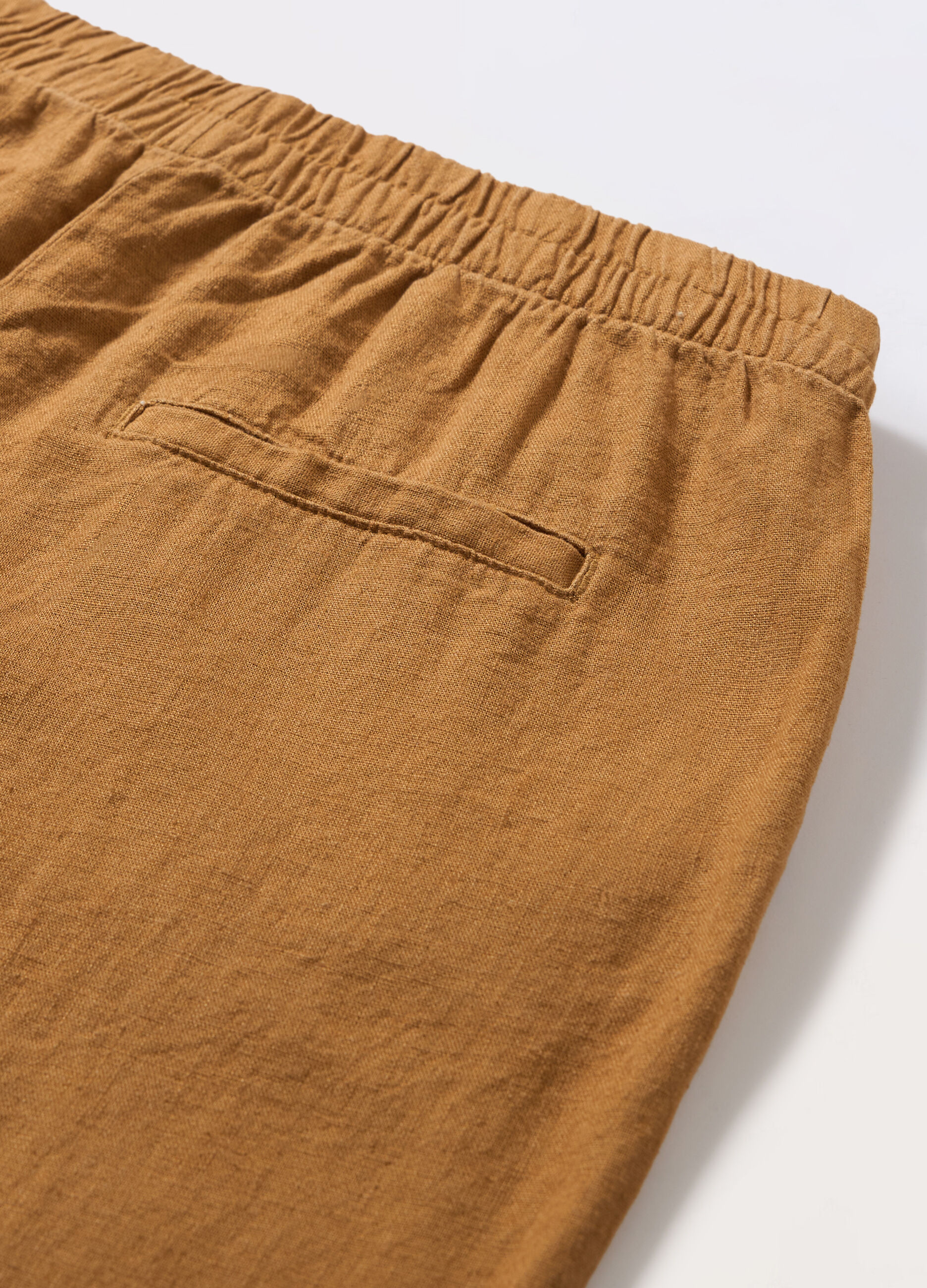 Pantaloni palazzo misto lino donna curvy_1