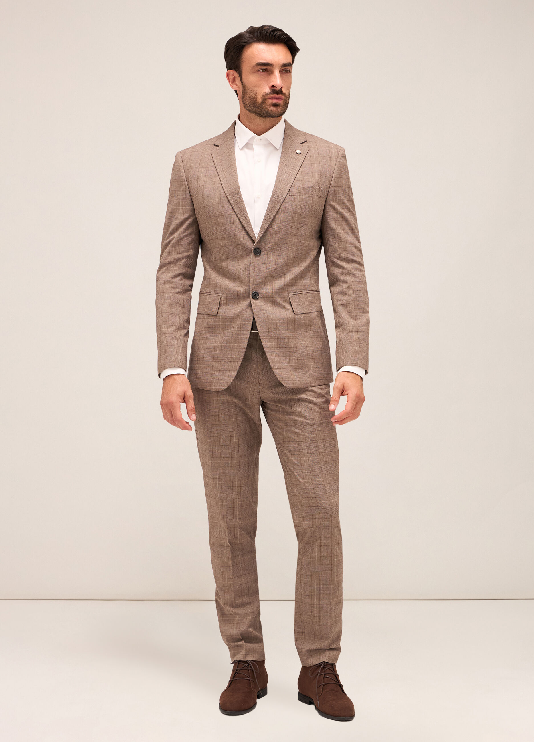 Blazer in lana stretch uomo_0