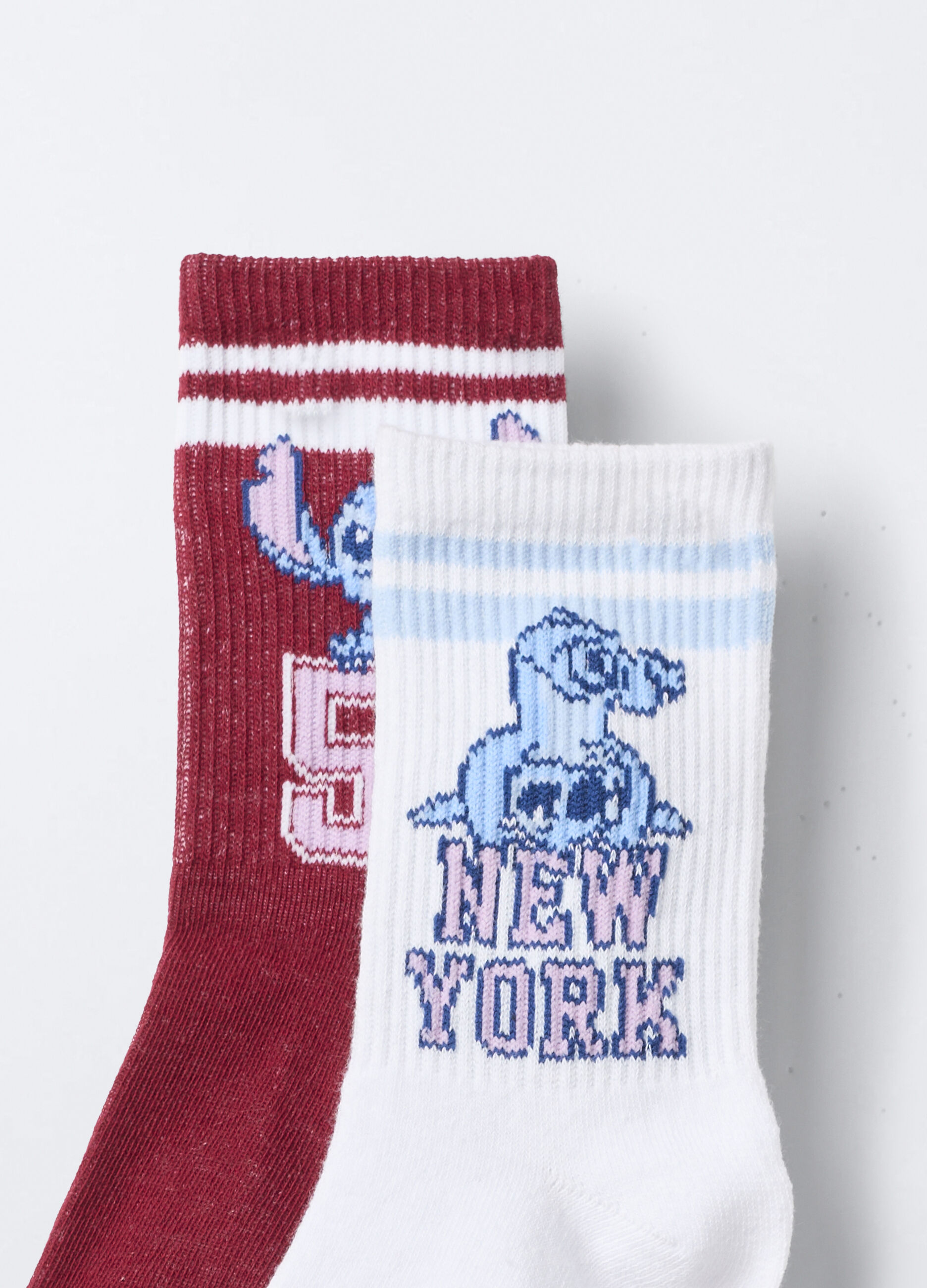 Pack 2 calze Disney misto cotone stretch bambina_2