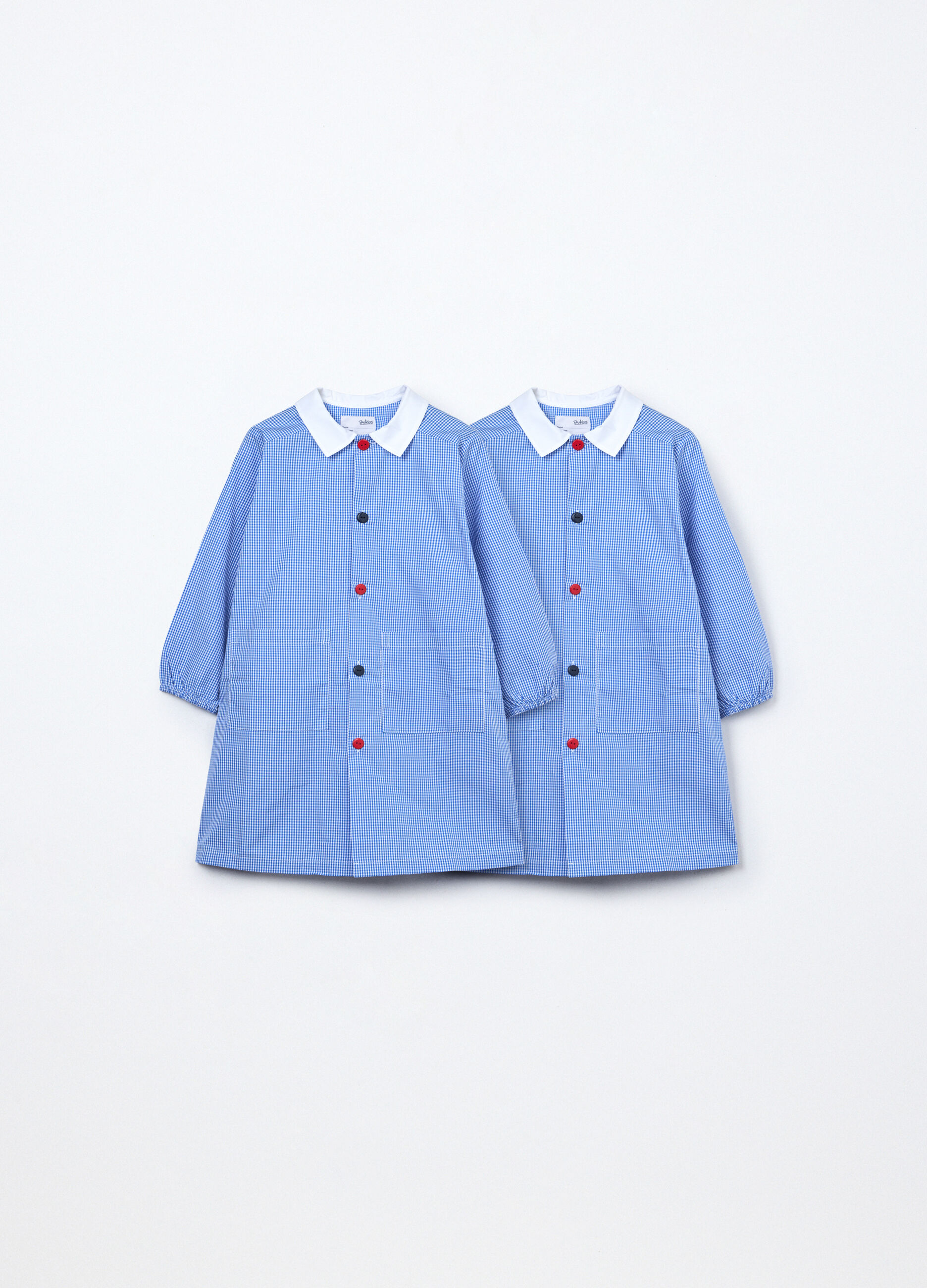 Pack 2 grembiuli misto cotone bambino_0