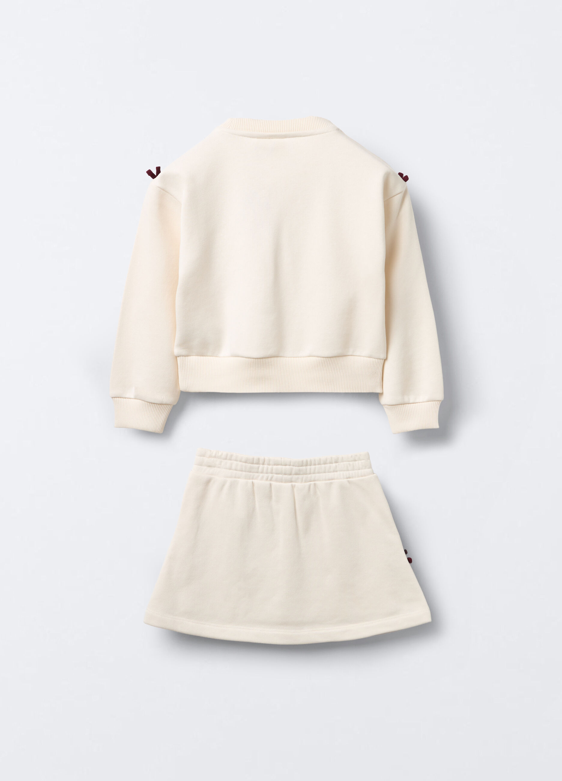 Jogging set Disney in misto cotone garzato bambina_1