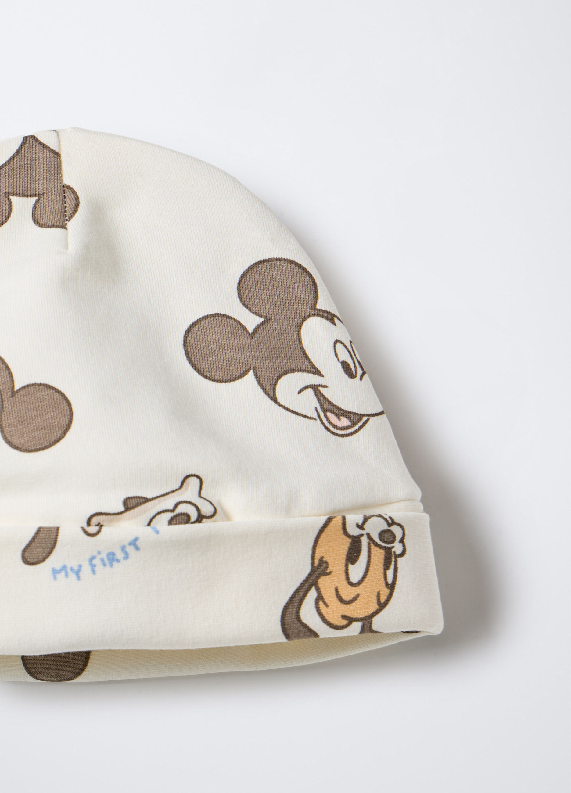 Set Disney in felpa di cotone stretch neonato_2