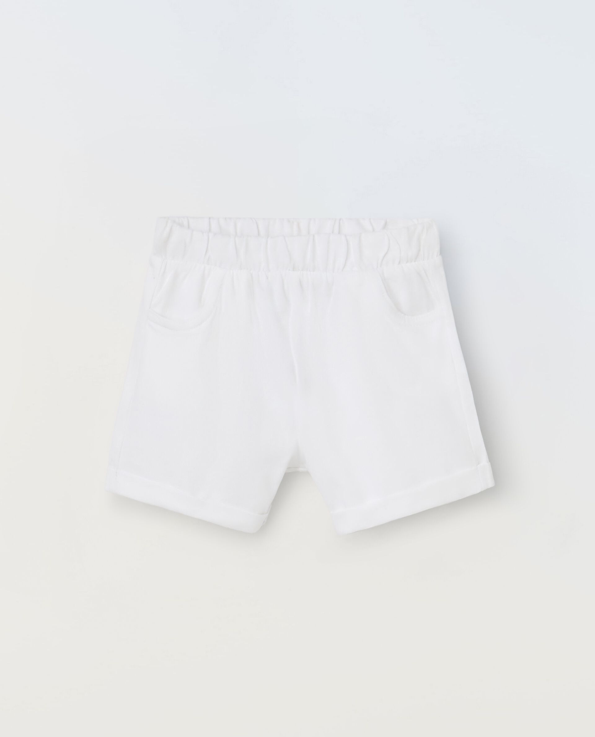 Shorts in puro cotone neonato_0