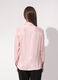 Camicia in viscosa satin a maniche lunghe donna_2