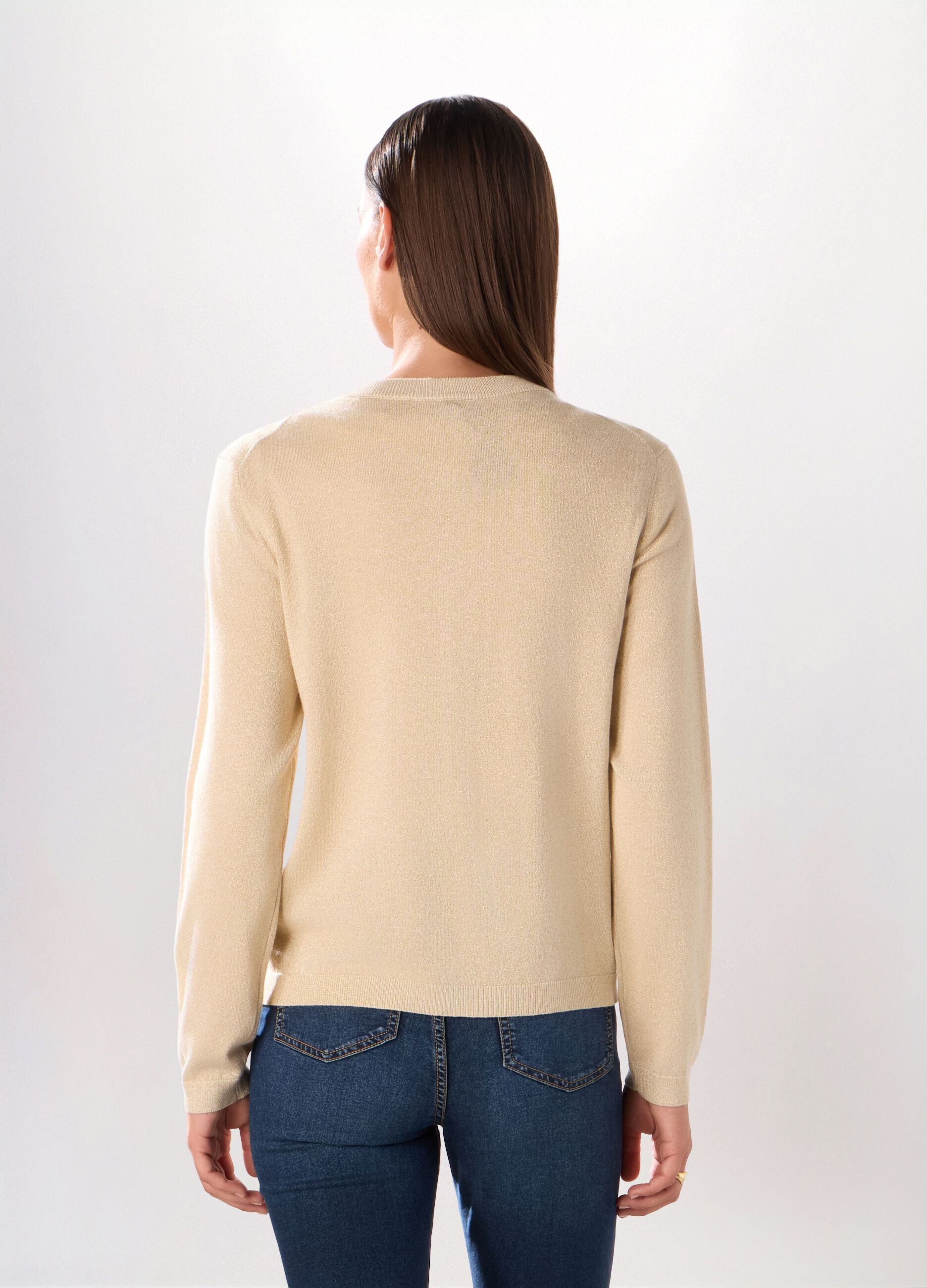 Tricot a maniche corte misto viscosa donna_1