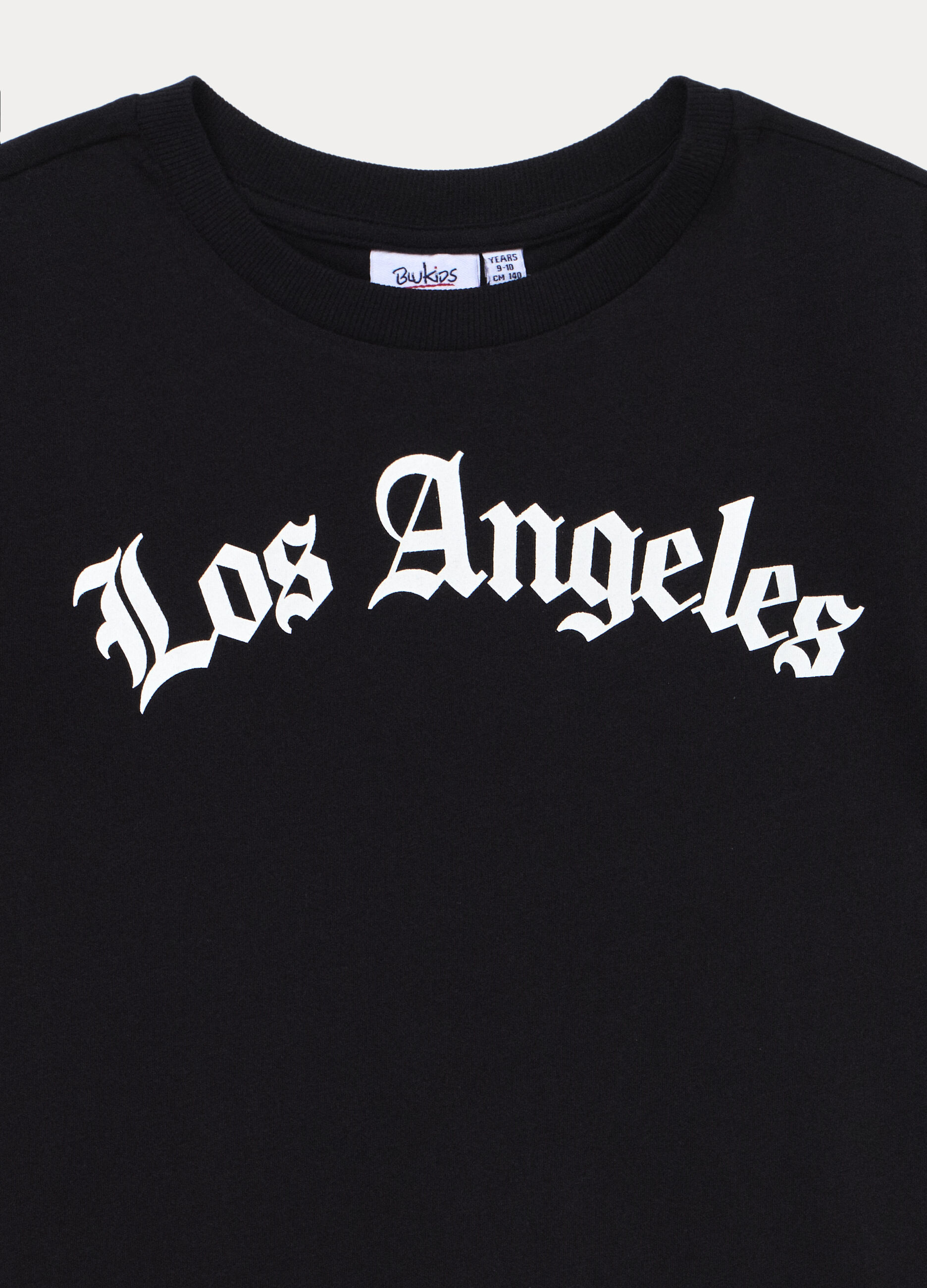 T-shirt girocollo in jersey di puro cotone ragazzo_2