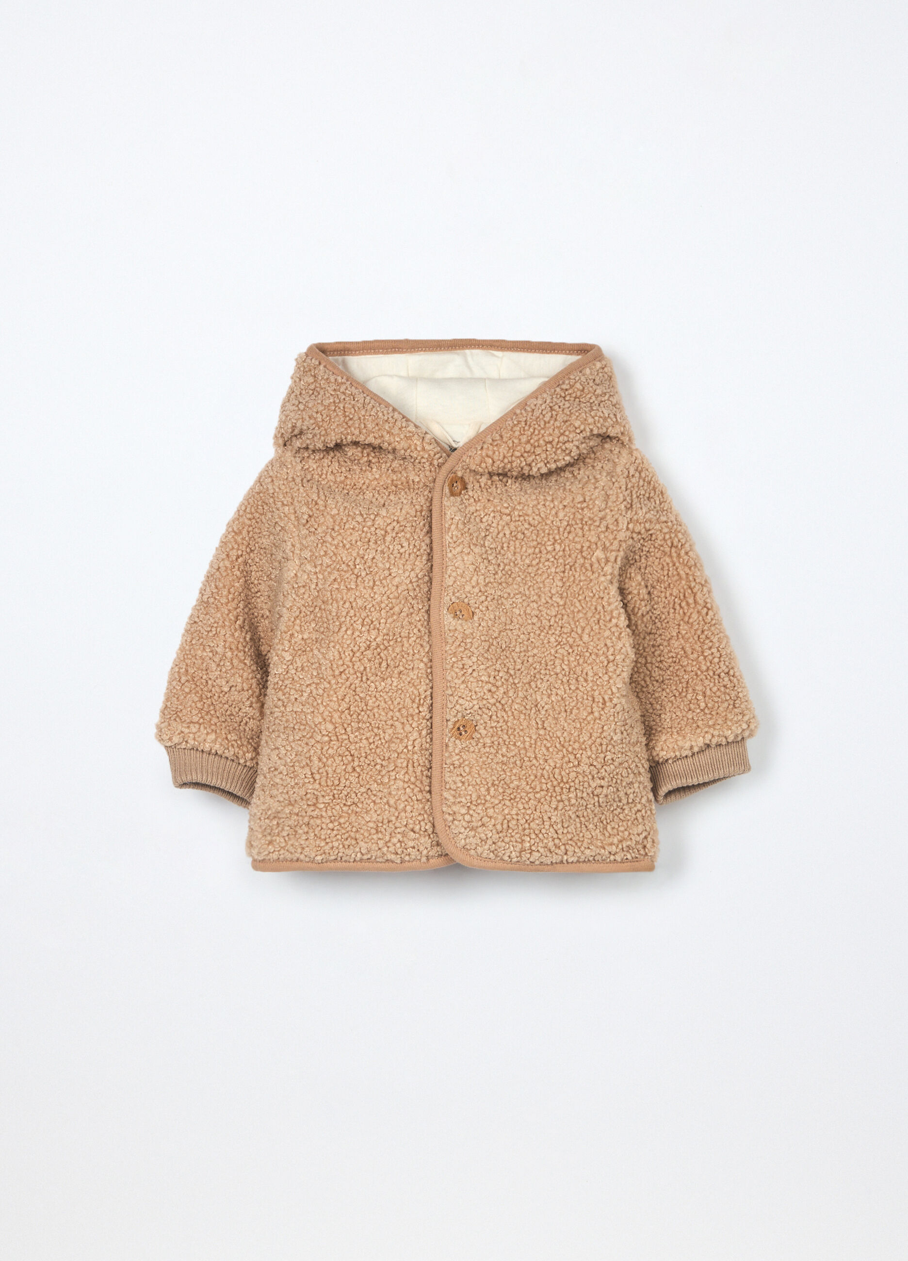 Cappotto in eco fur neonata_0