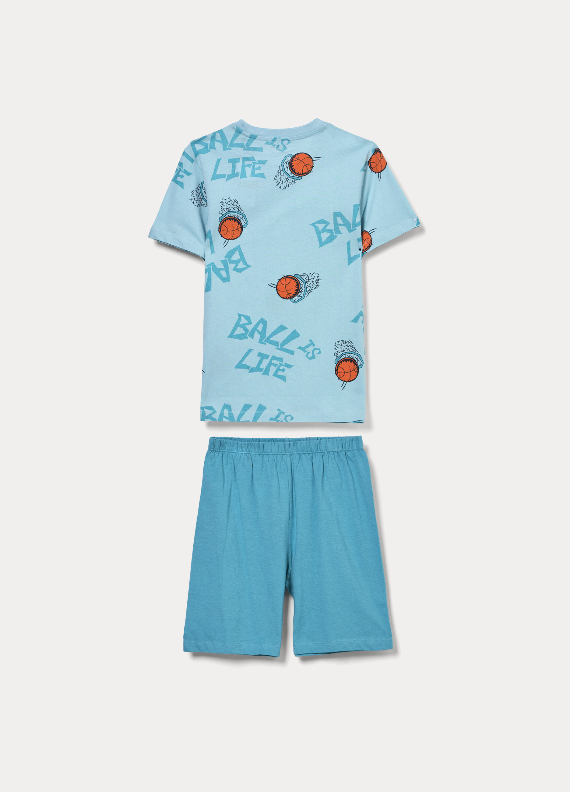 Set pigiama in jersey di puro cotone bambino_1