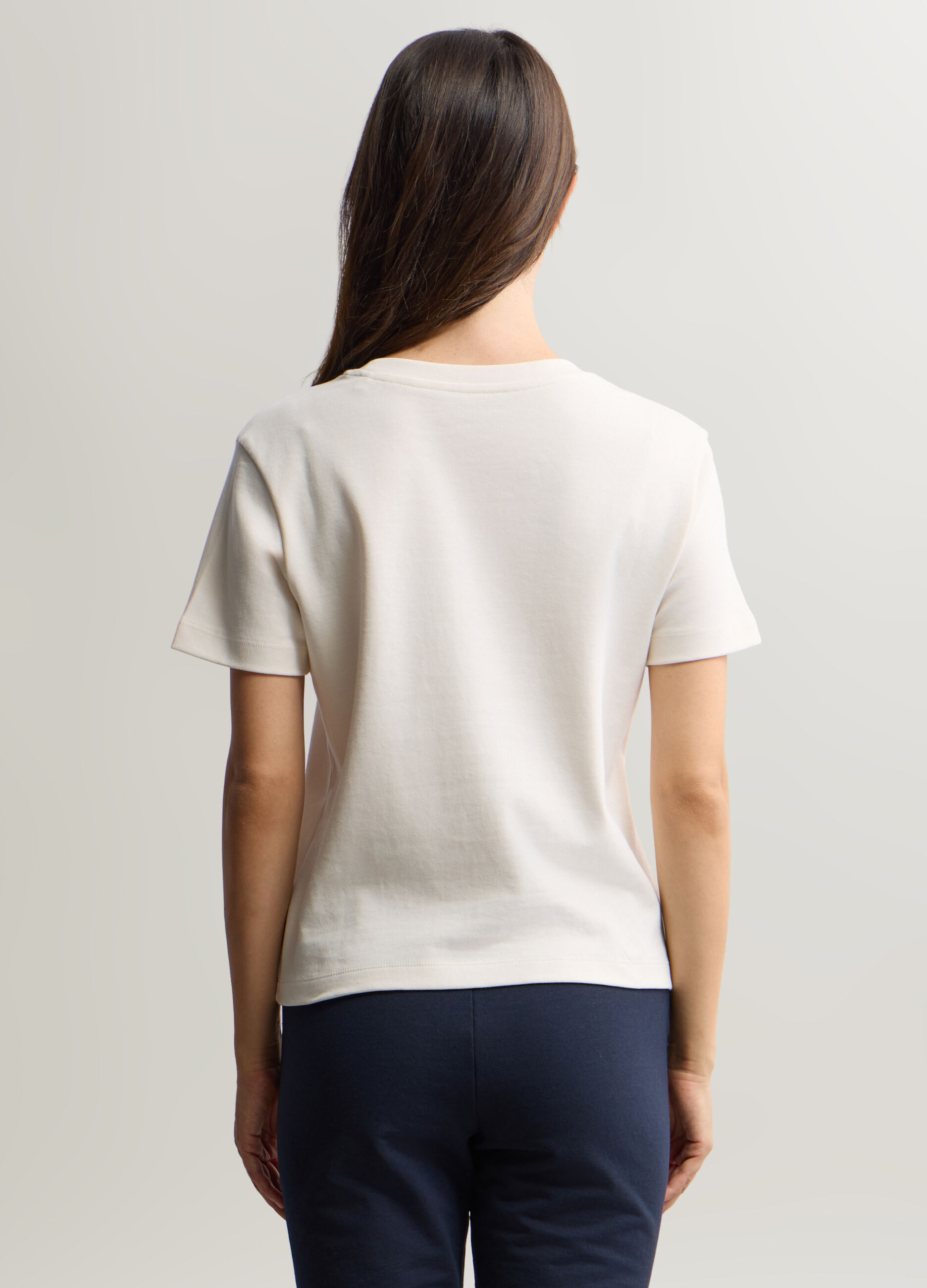 T-shirt girocollo donna