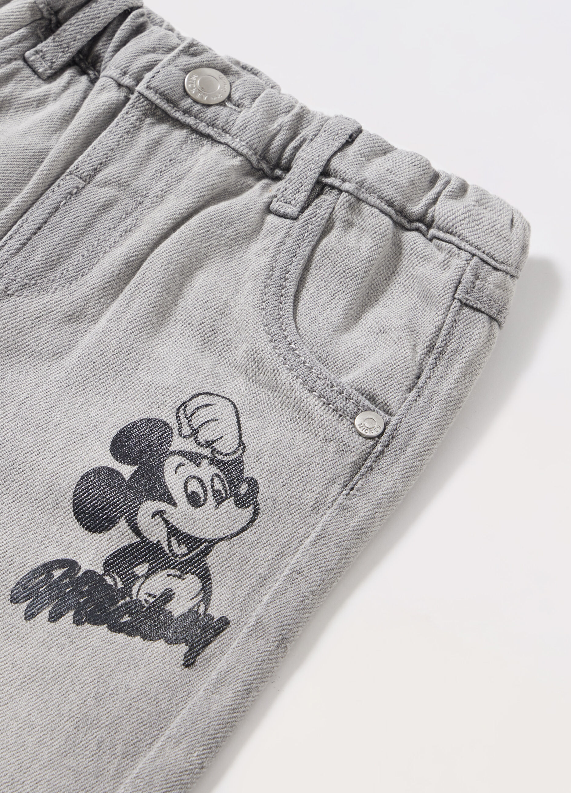 Pantaloni in denim di cotone neonato_1