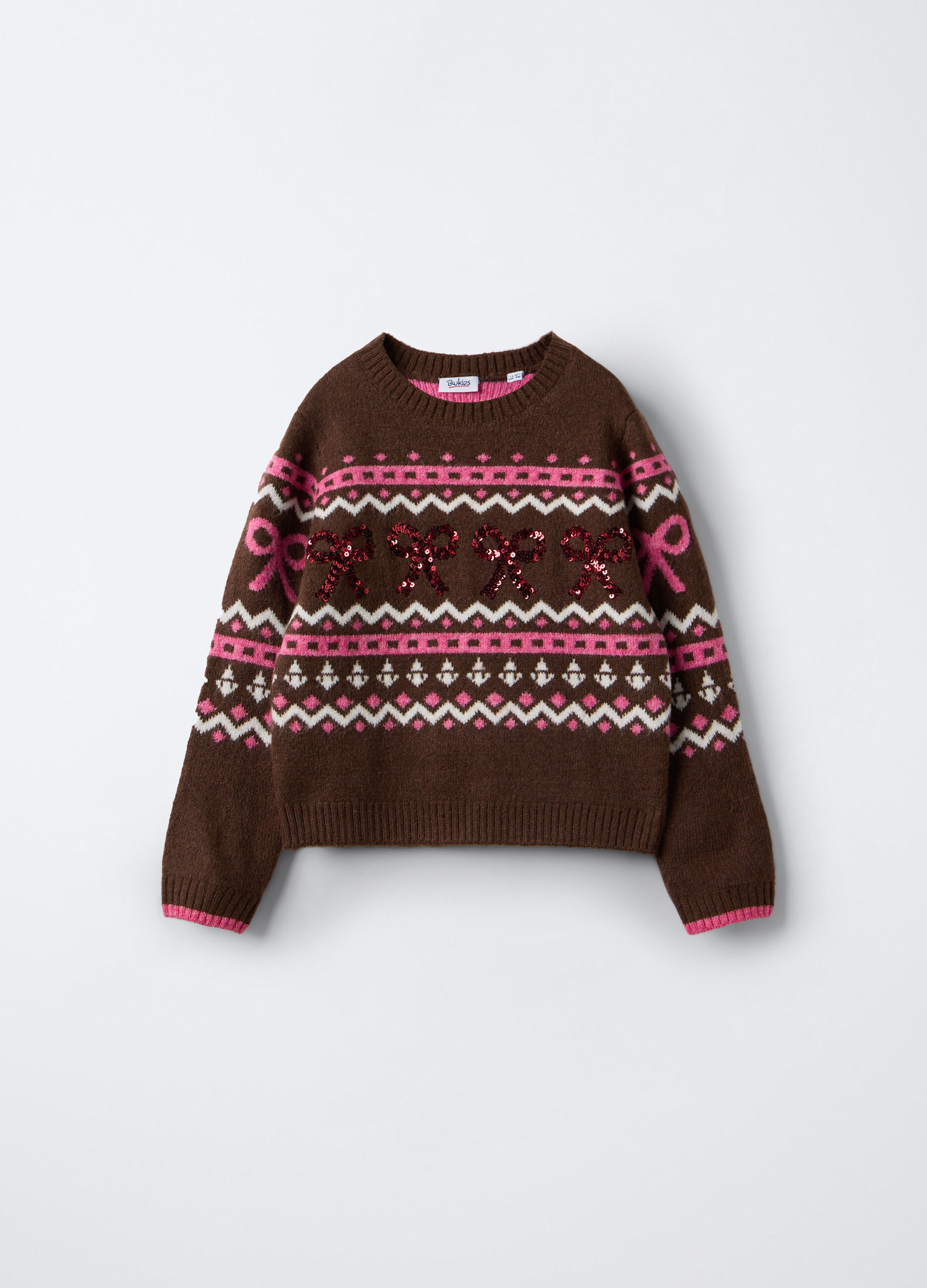 Pullover girocollo bambina_0