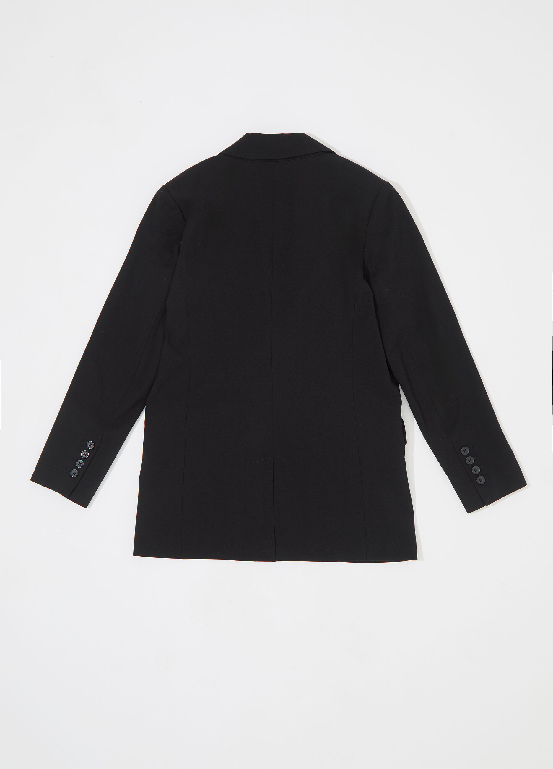 Blazer doppiopetto in misto lana donna_5