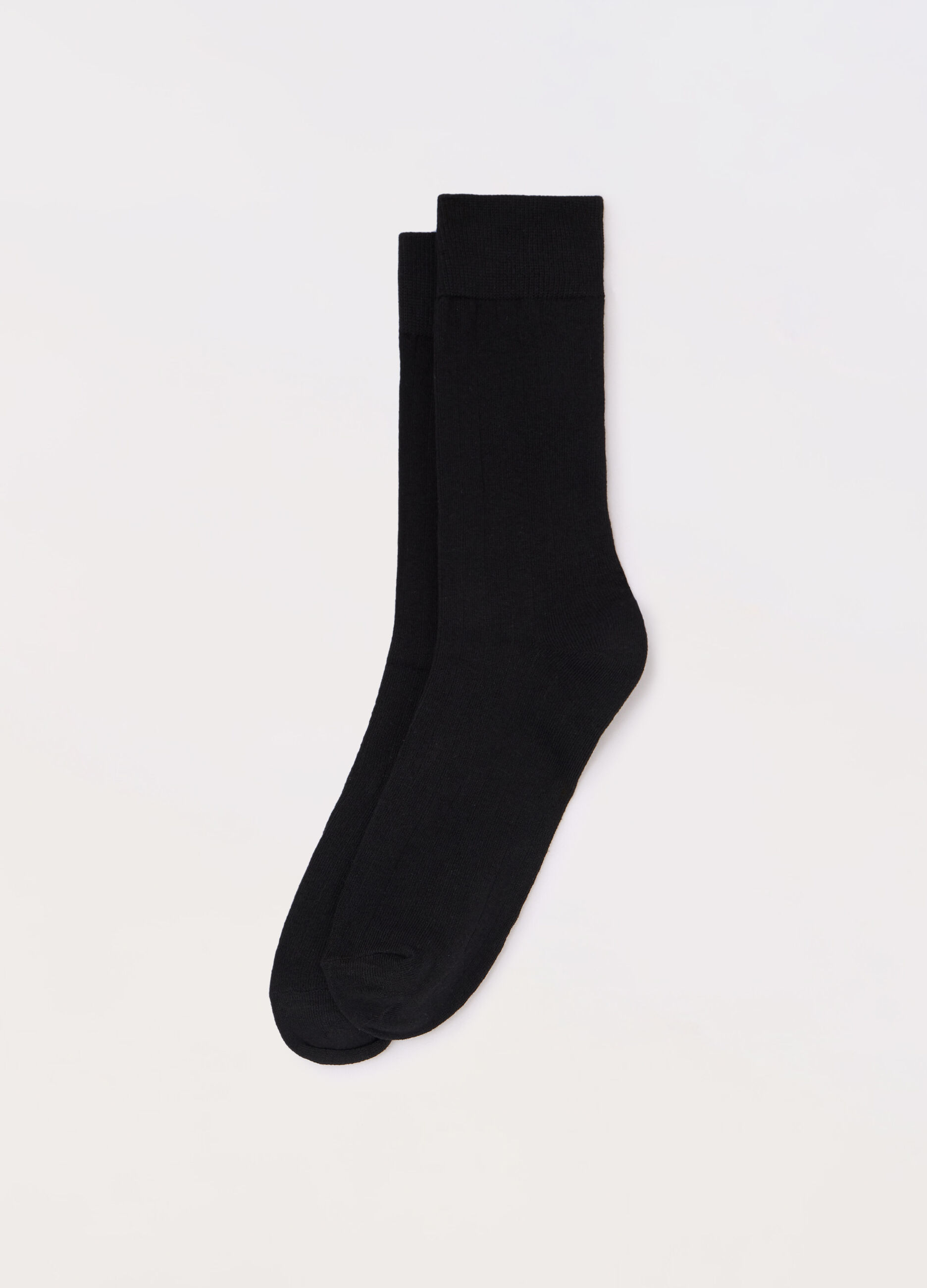 5 pack calze corte in tessuto tecnico a costine uomo