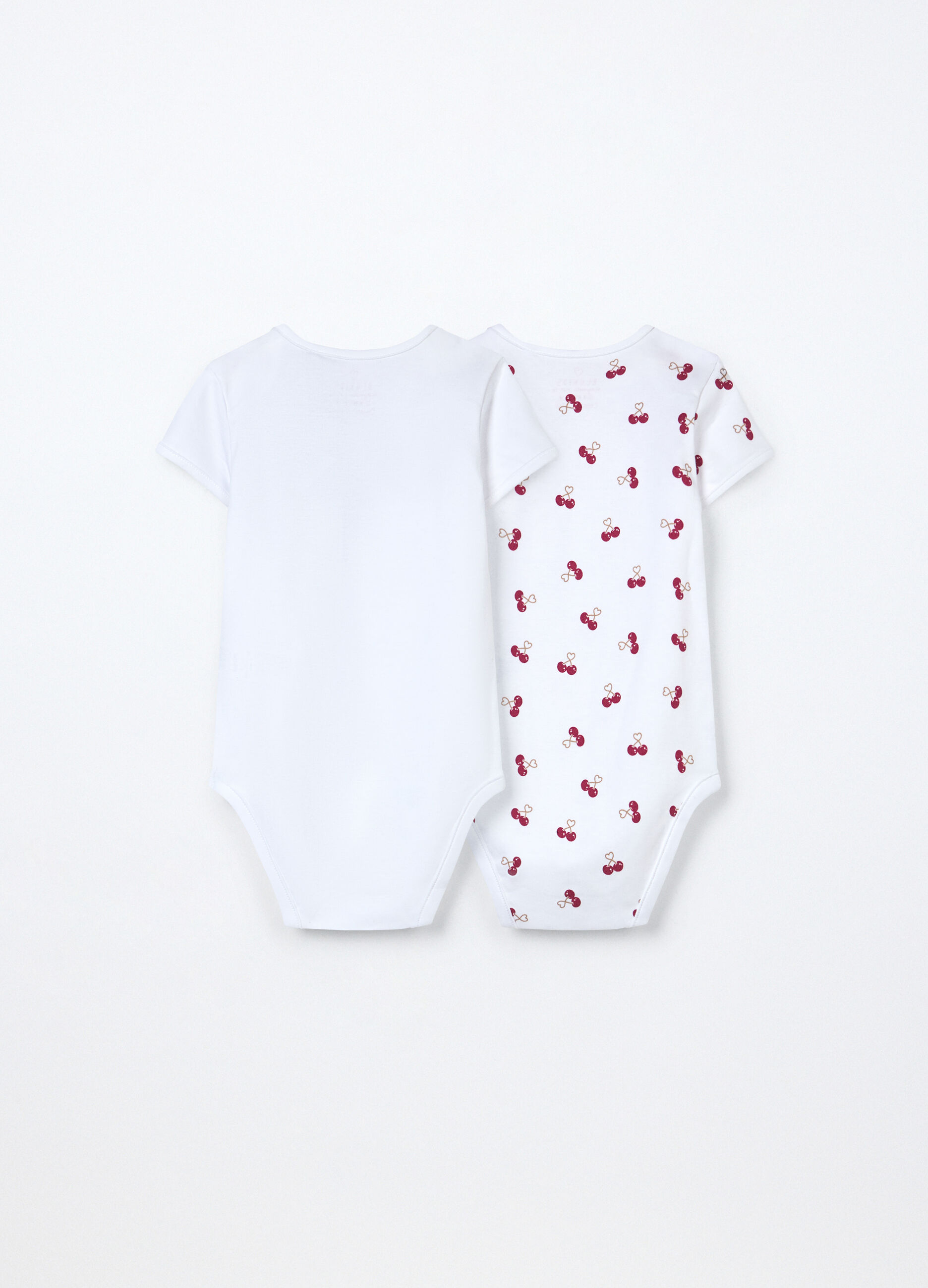 Pack 2 body in interlock di puro cotone neonata_1