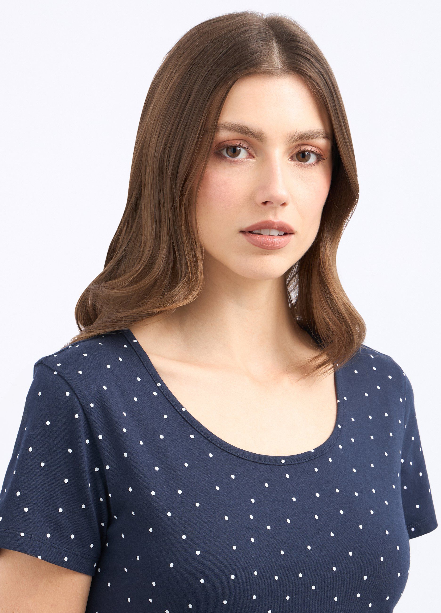 T-shirt in puro cotone donna_2