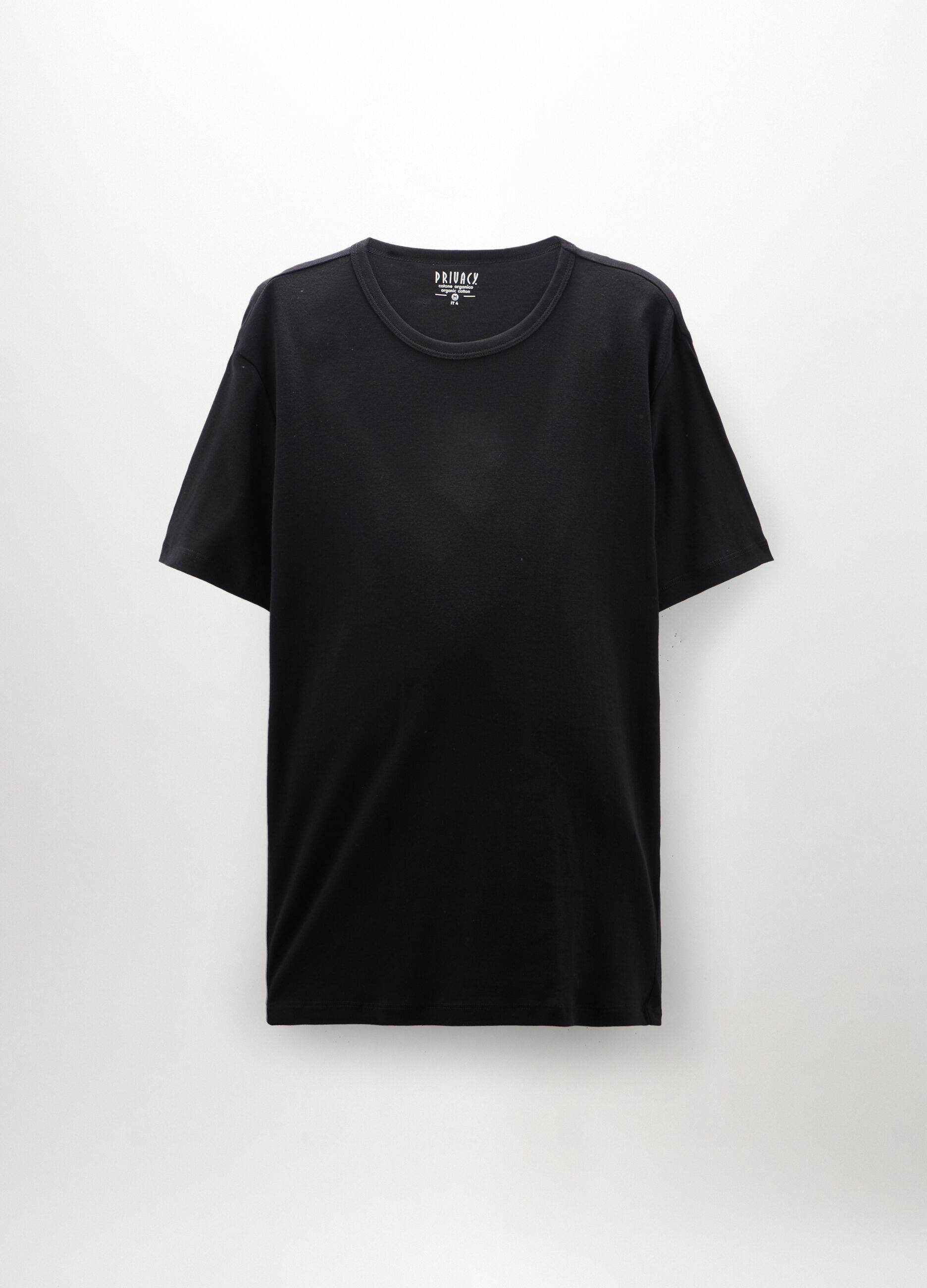 2 pack T-shirt girocollo in puro cotone uomo