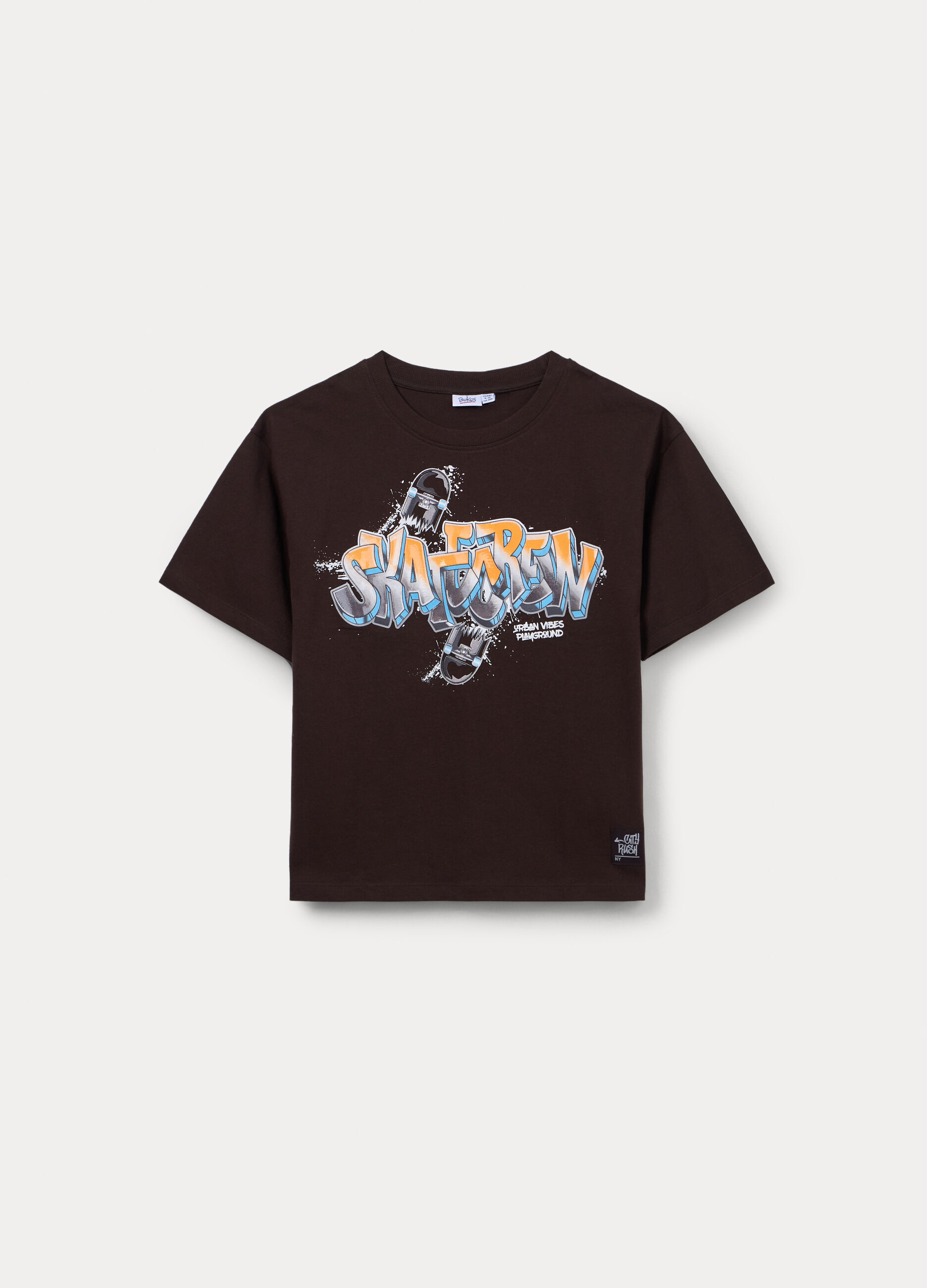 T-shirt in jersey di puro cotone ragazzo_0