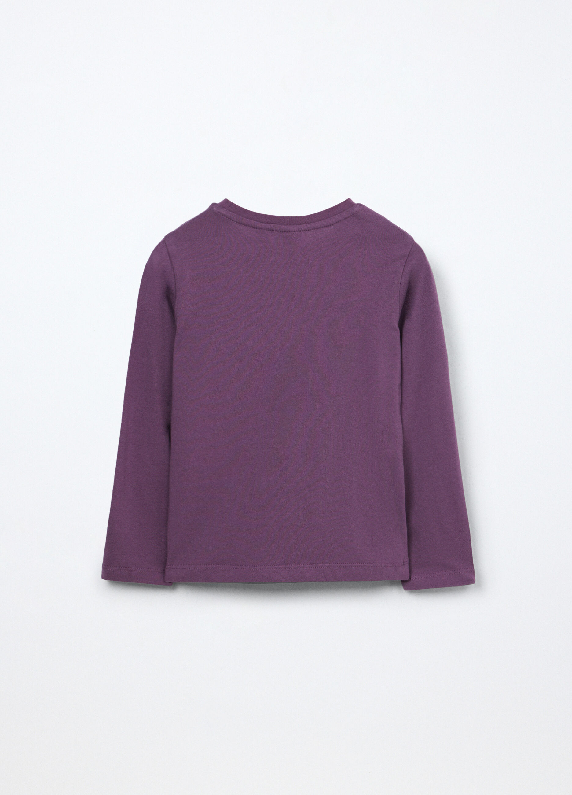 T-shirt in jersey di puro cotone bambina_1
