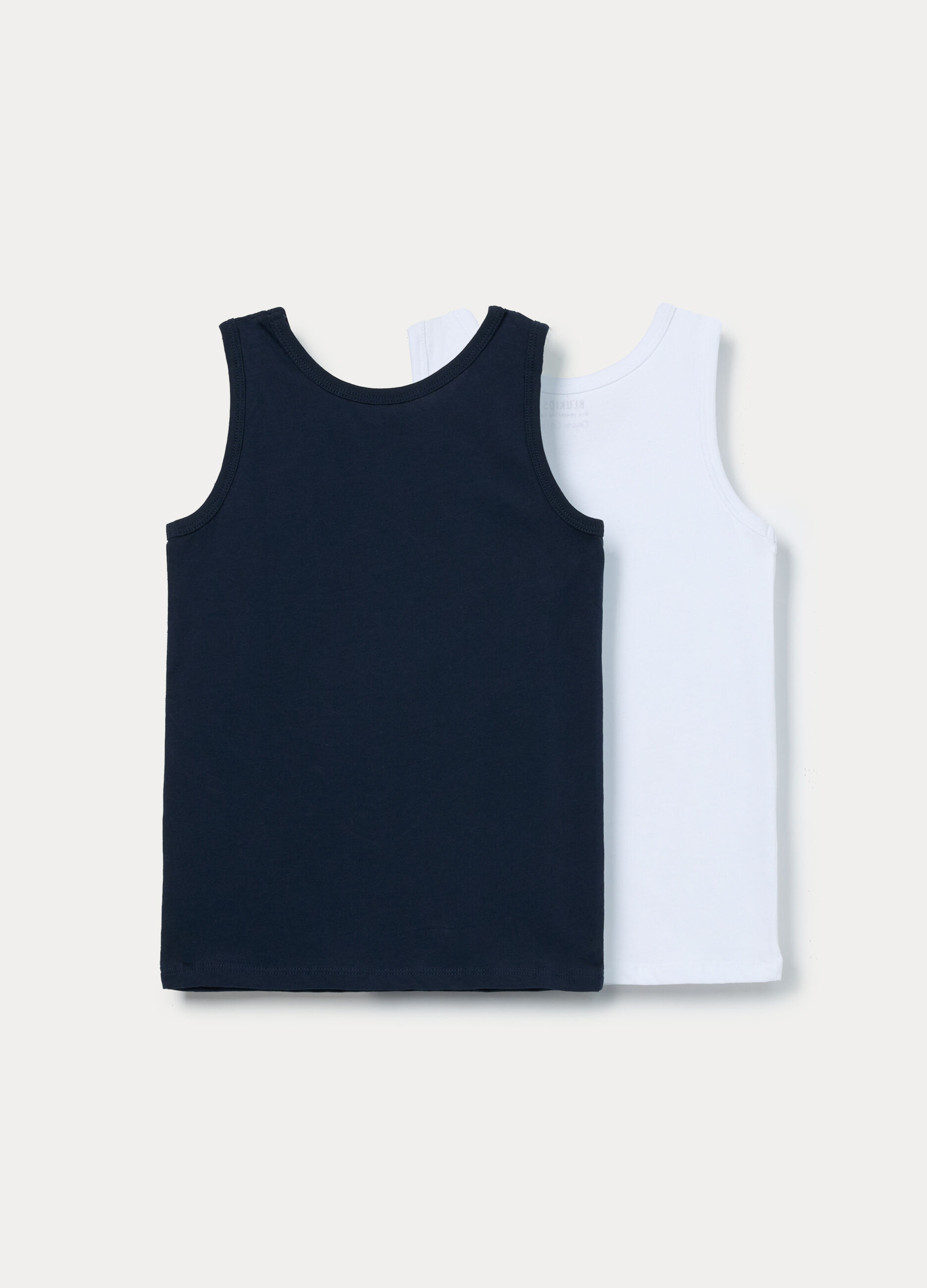Pack 2 canotte in jersey di puro cotone bambino_1