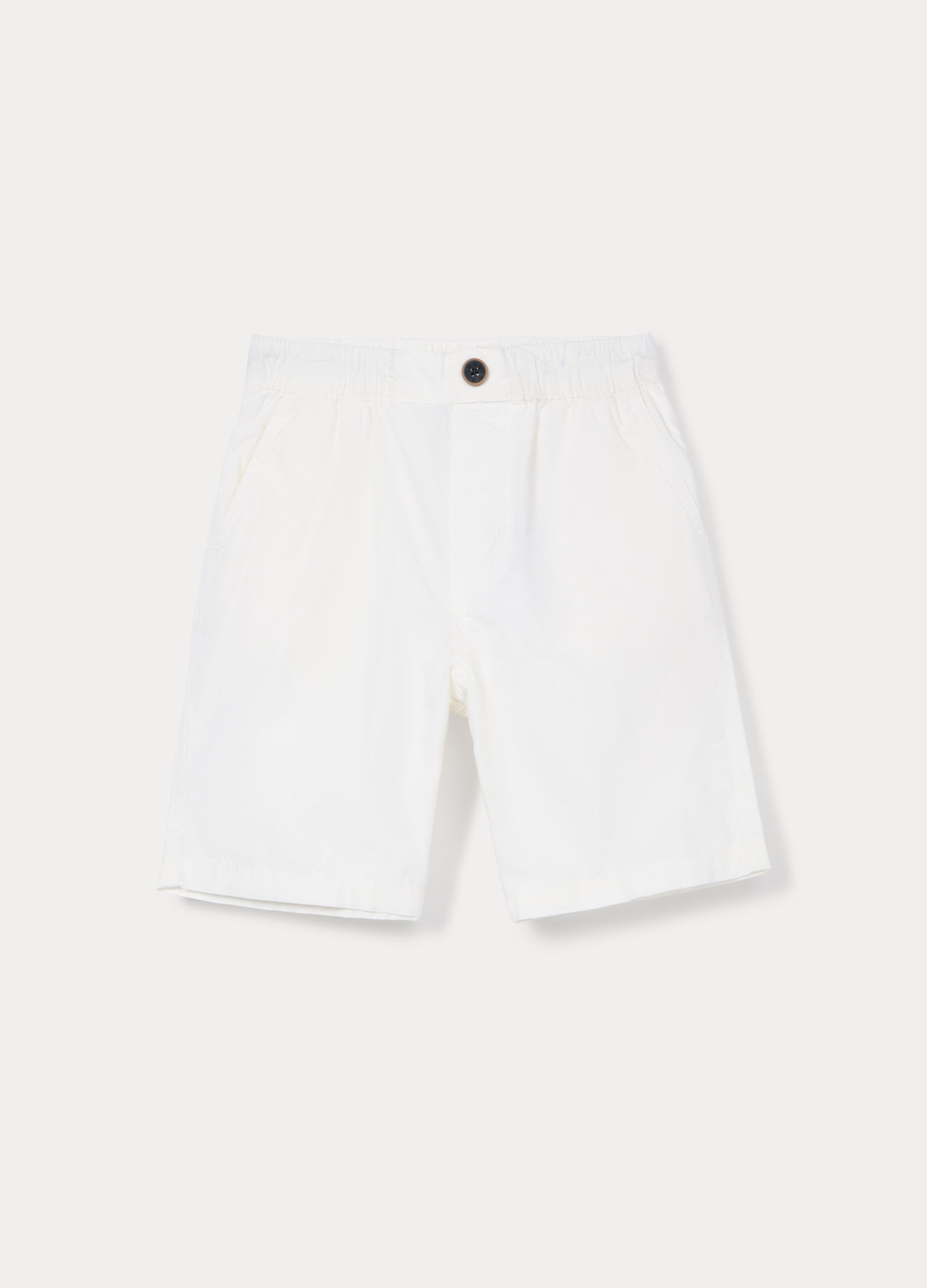 Shorts in popeline di puro cotone bambino_0