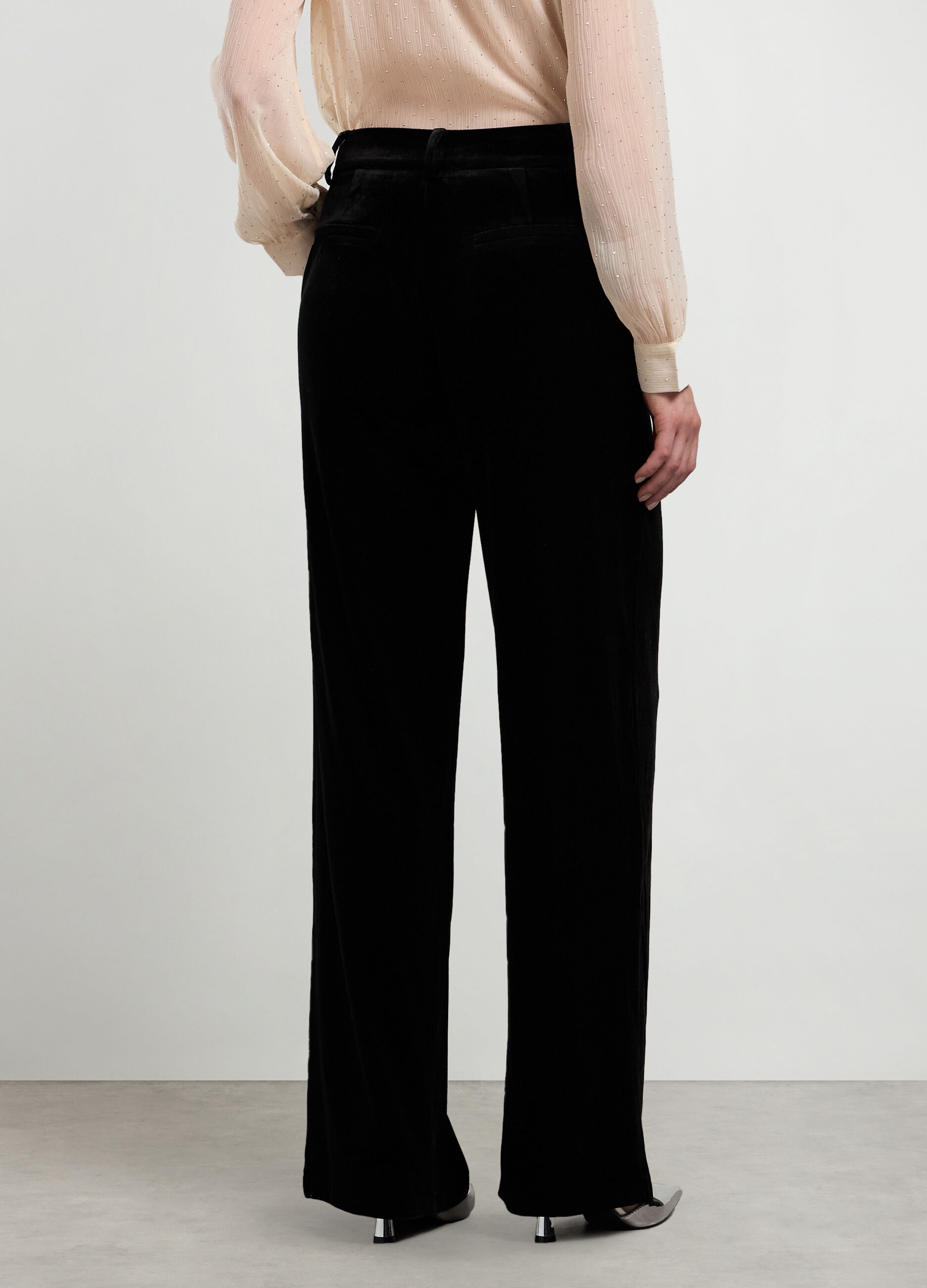 Pantaloni in velluto donna_1