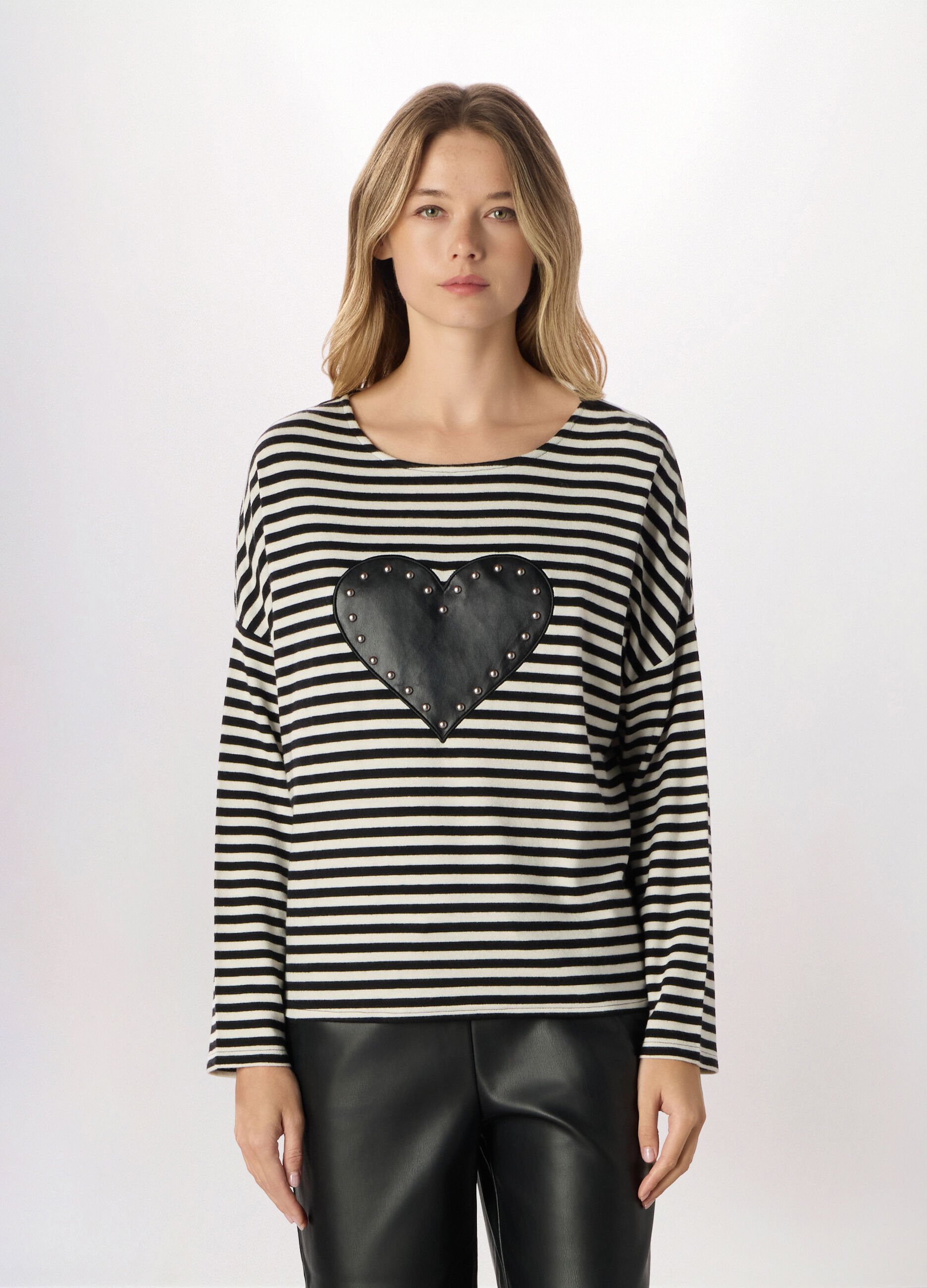 T-shirt misto viscosa donna_0