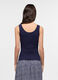 Canotta fitted in costina stretch donna_1