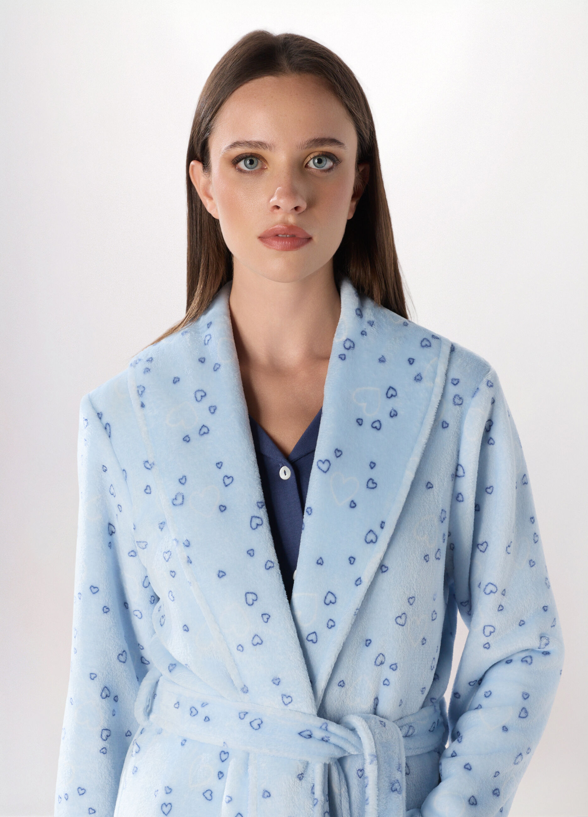 Vestaglia in coral fleece donna_2