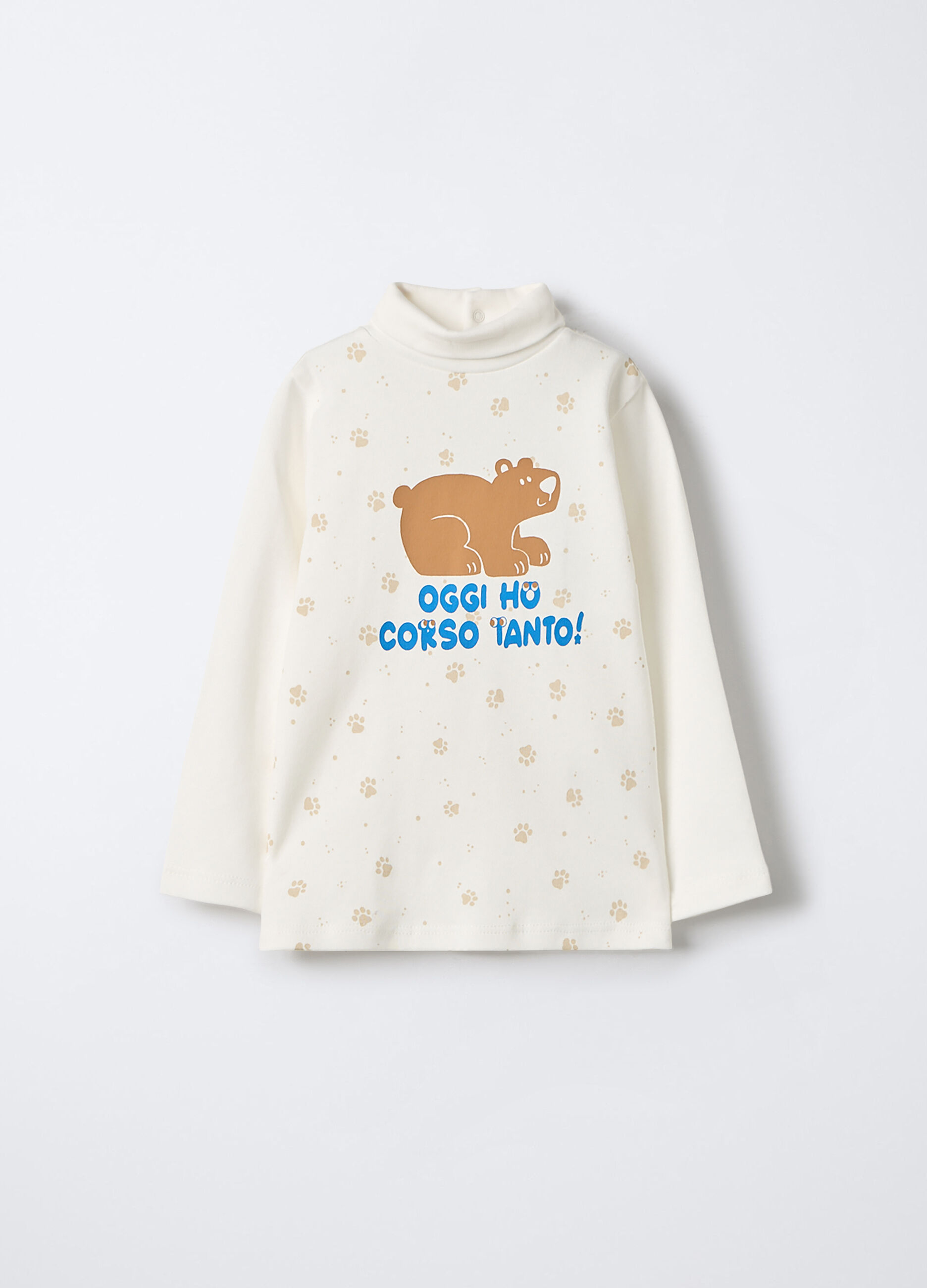 Lupetto in interlock di puro cotone bimbo_0