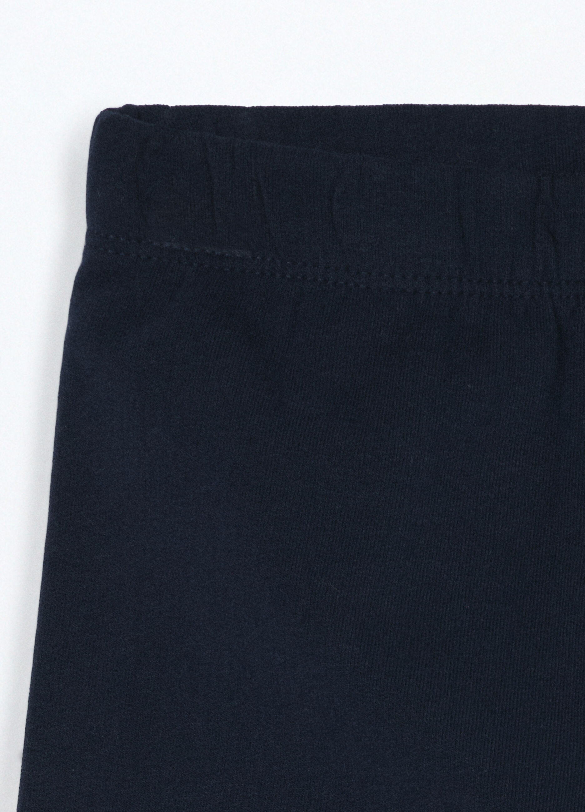 Leggings in cotone fleece stretch neonata_2