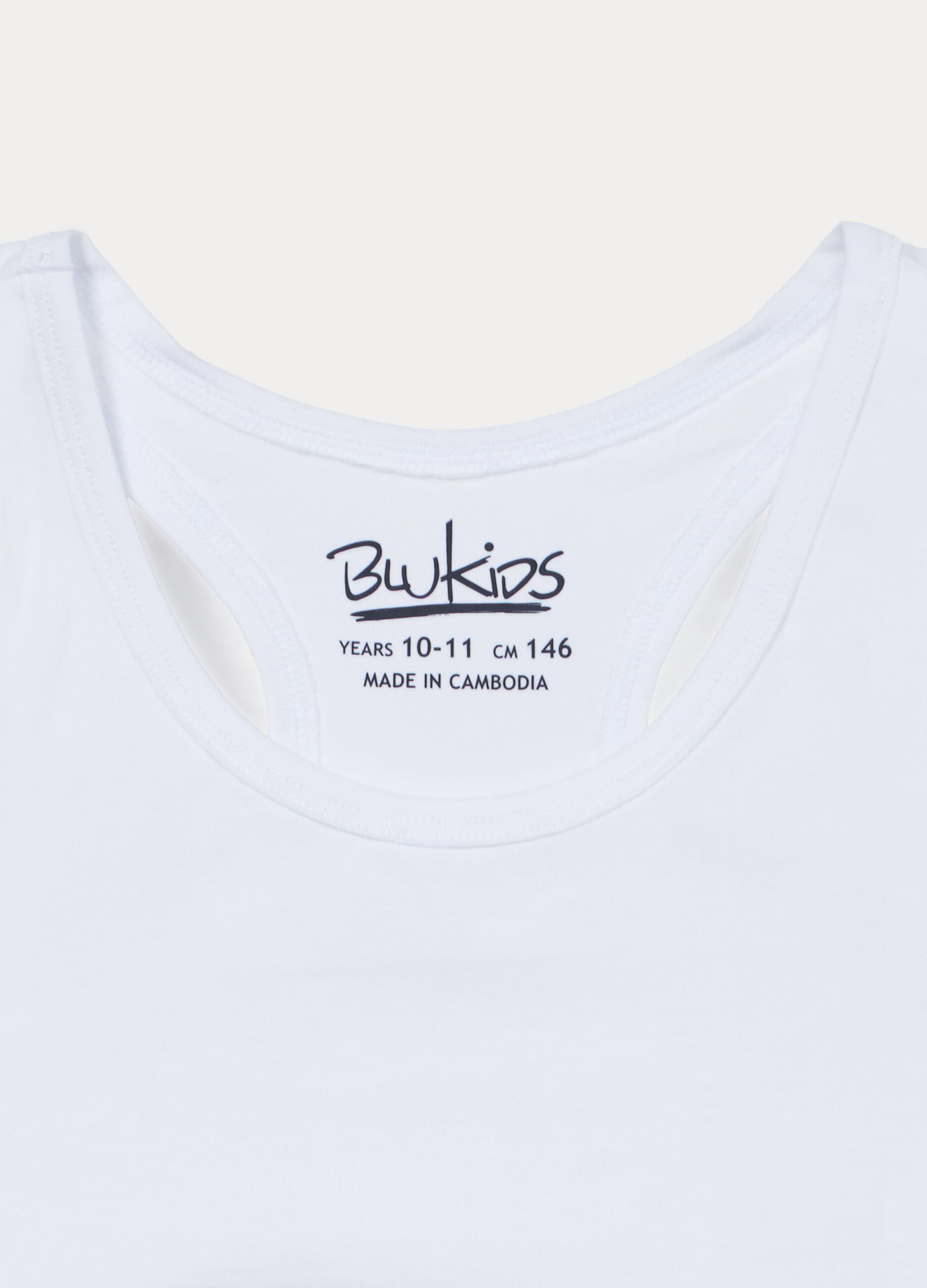 Top sportivo in jersey di cotone stretch ragazza_3
