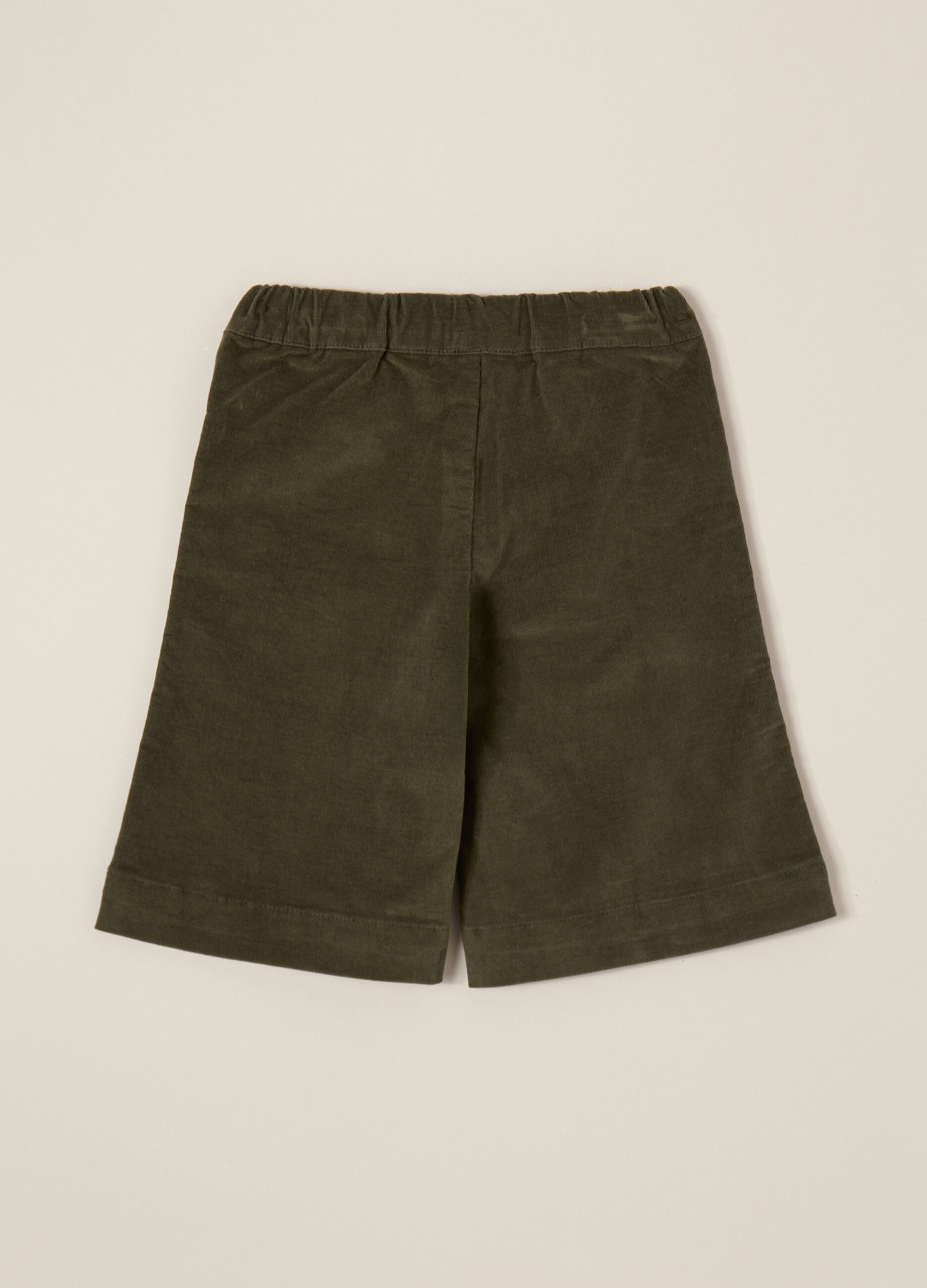 Pantaloni in velluto a coste wide leg IANA neonata_2