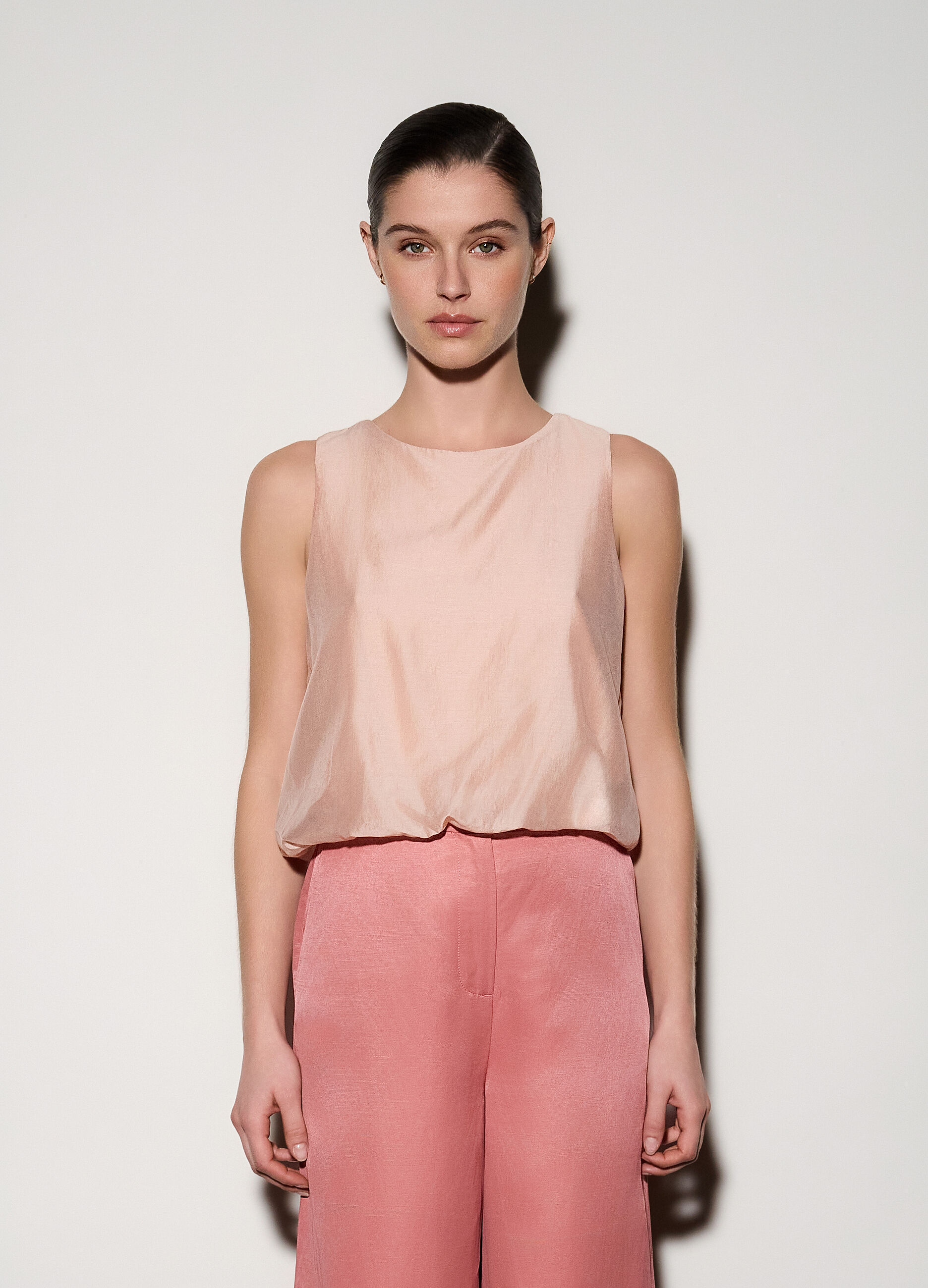 Top girocollo in jersey stretch donna_1