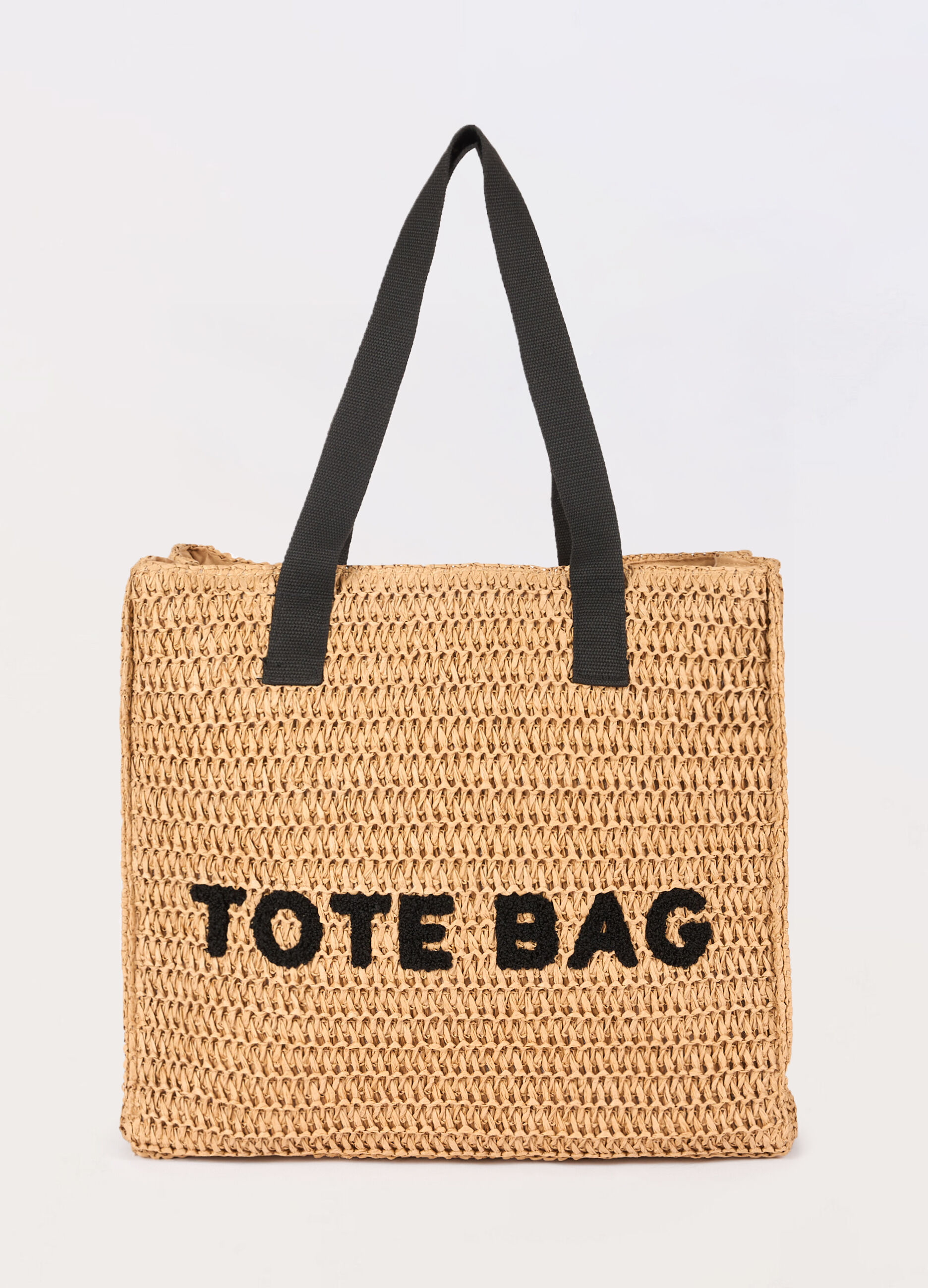 Borsa mare di paglia donna