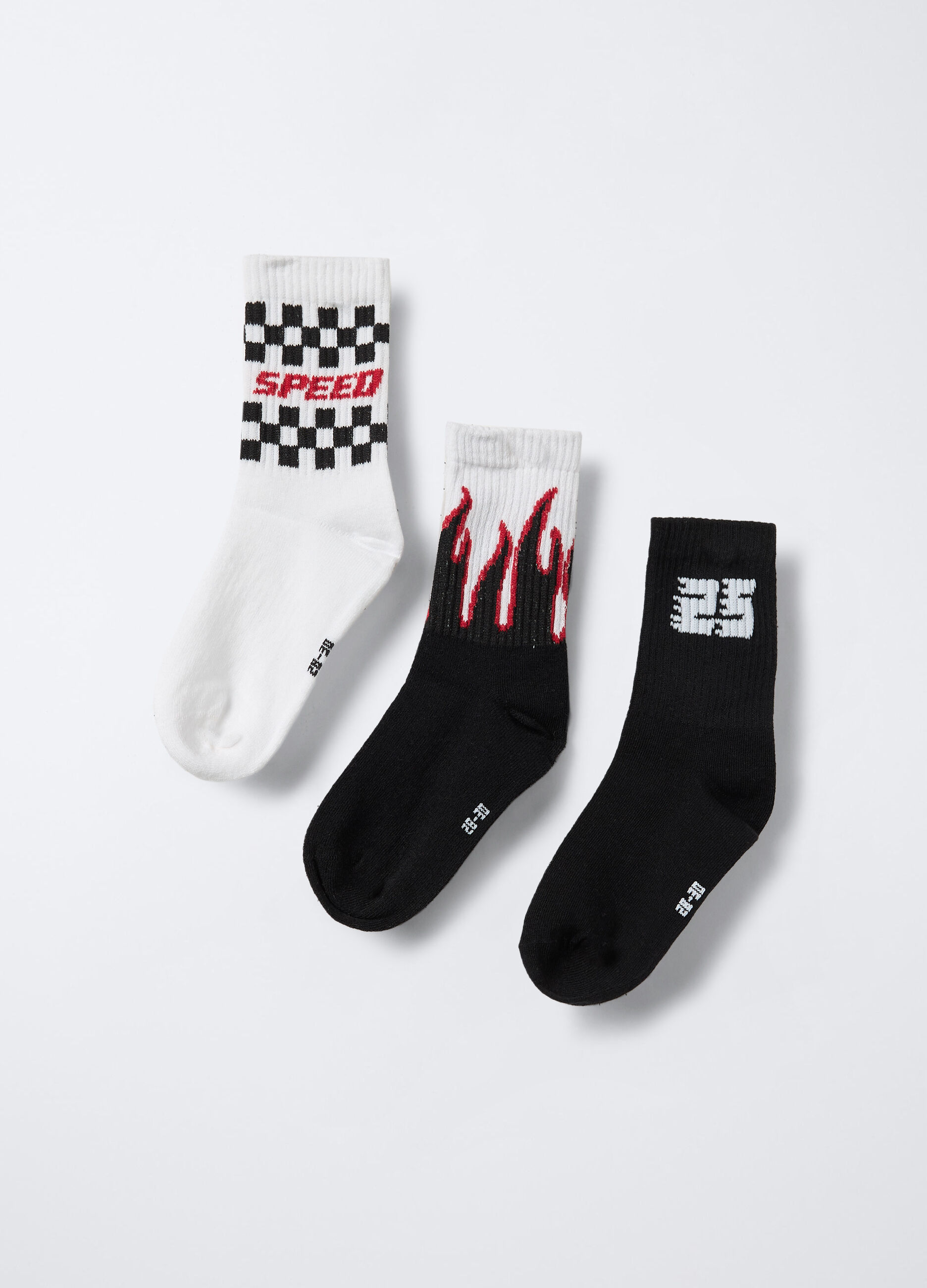Pack 3 calze tennis misto cotone bambino_1