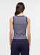Canotta fitted in costina stretch donna_1